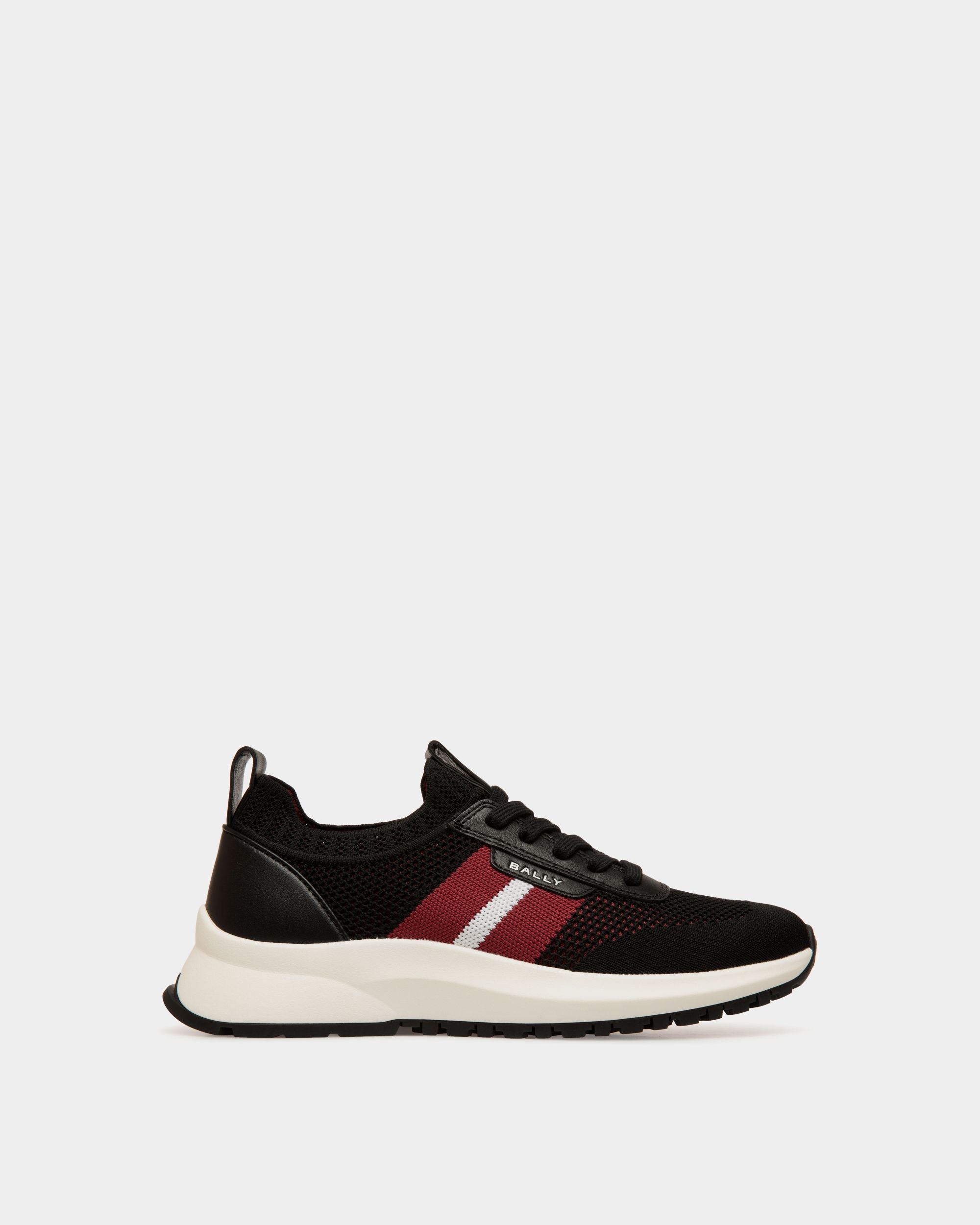 Bally Global - Outline Sneaker in Black Knit - Black