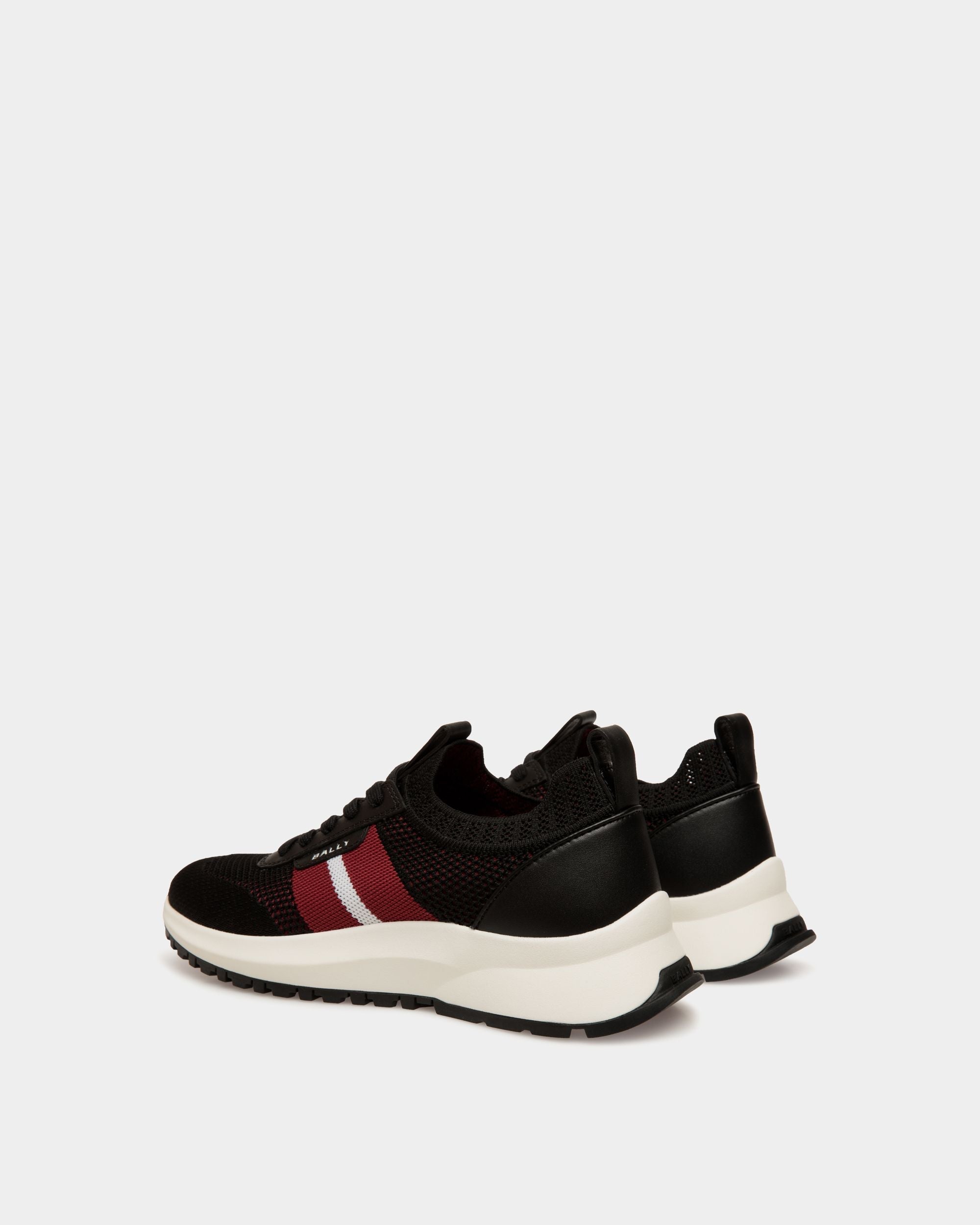 Bally Global - Outline Sneaker in Black Knit - Black