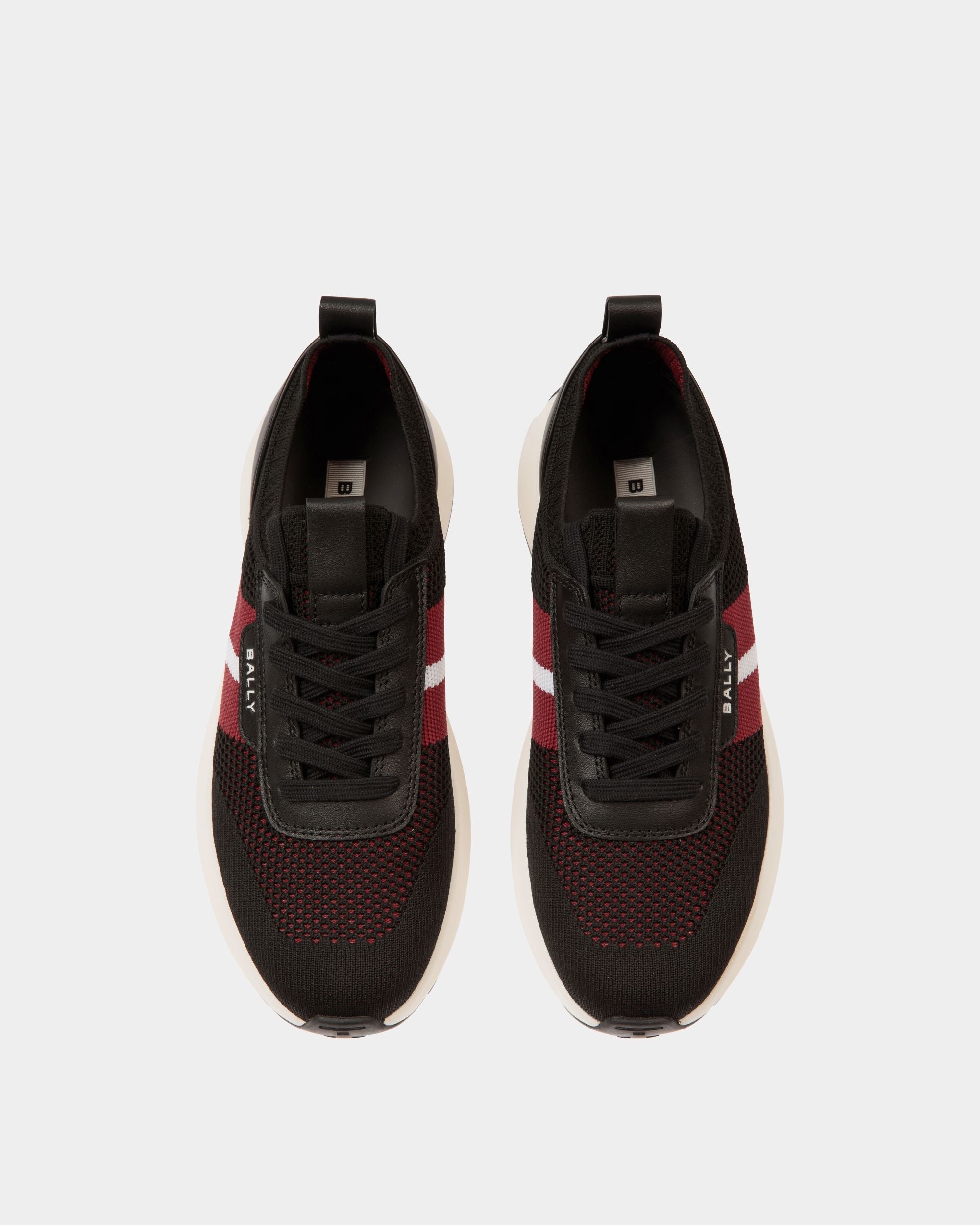 Bally Global - Outline Sneaker in Black Knit - Black