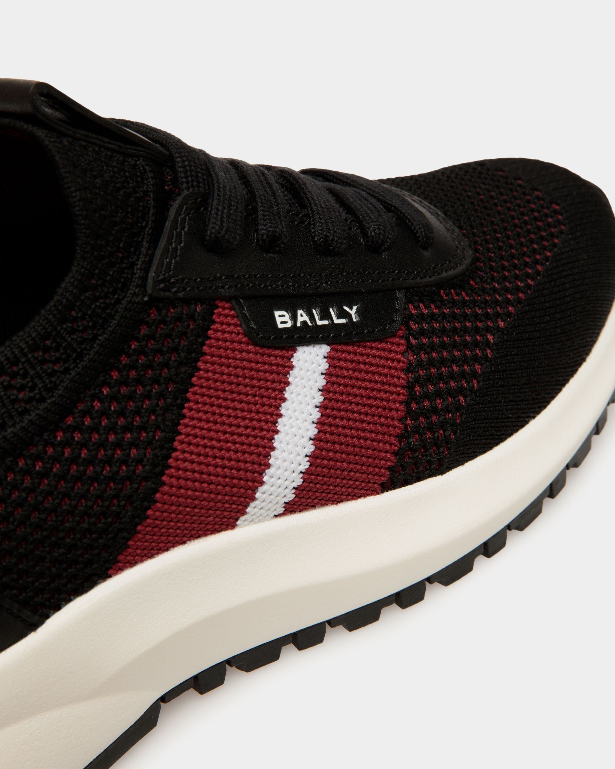Bally Global - Outline Sneaker in Black Knit - Black