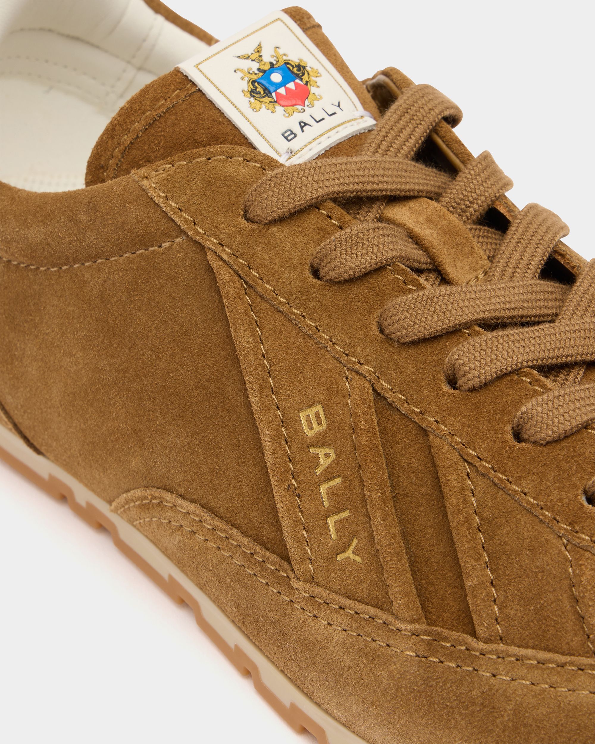 Bally Global - Quarry Sneaker in Brown Suede - Brown
