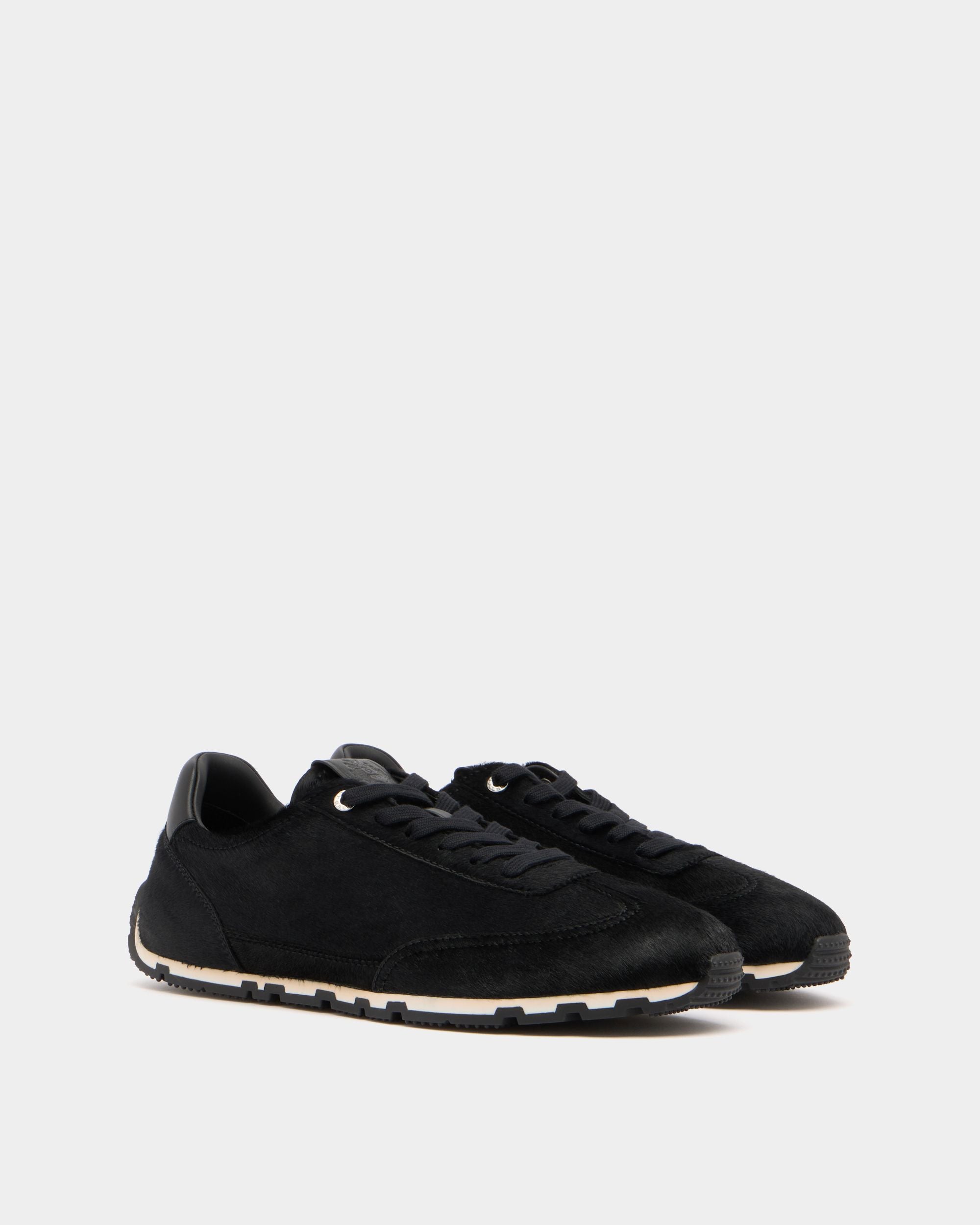 Bally Global - Quarry Sneaker in Black Pony Hair - Black