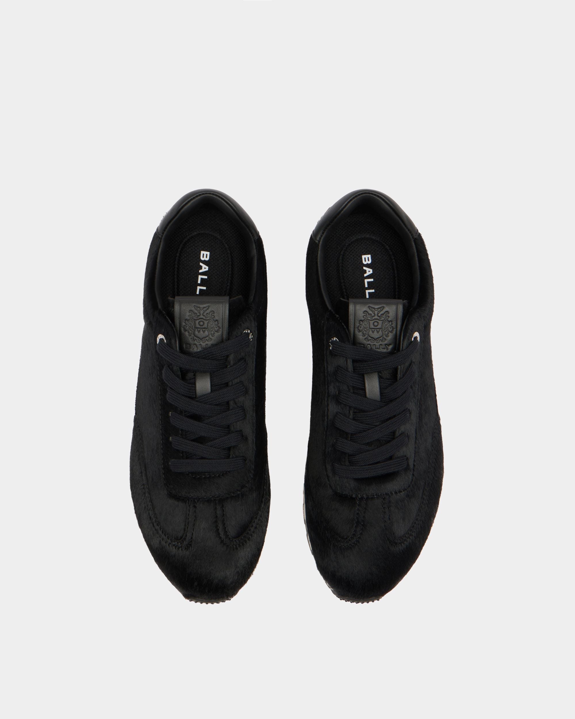 Bally Global - Quarry Sneaker in Black Pony Hair - Black