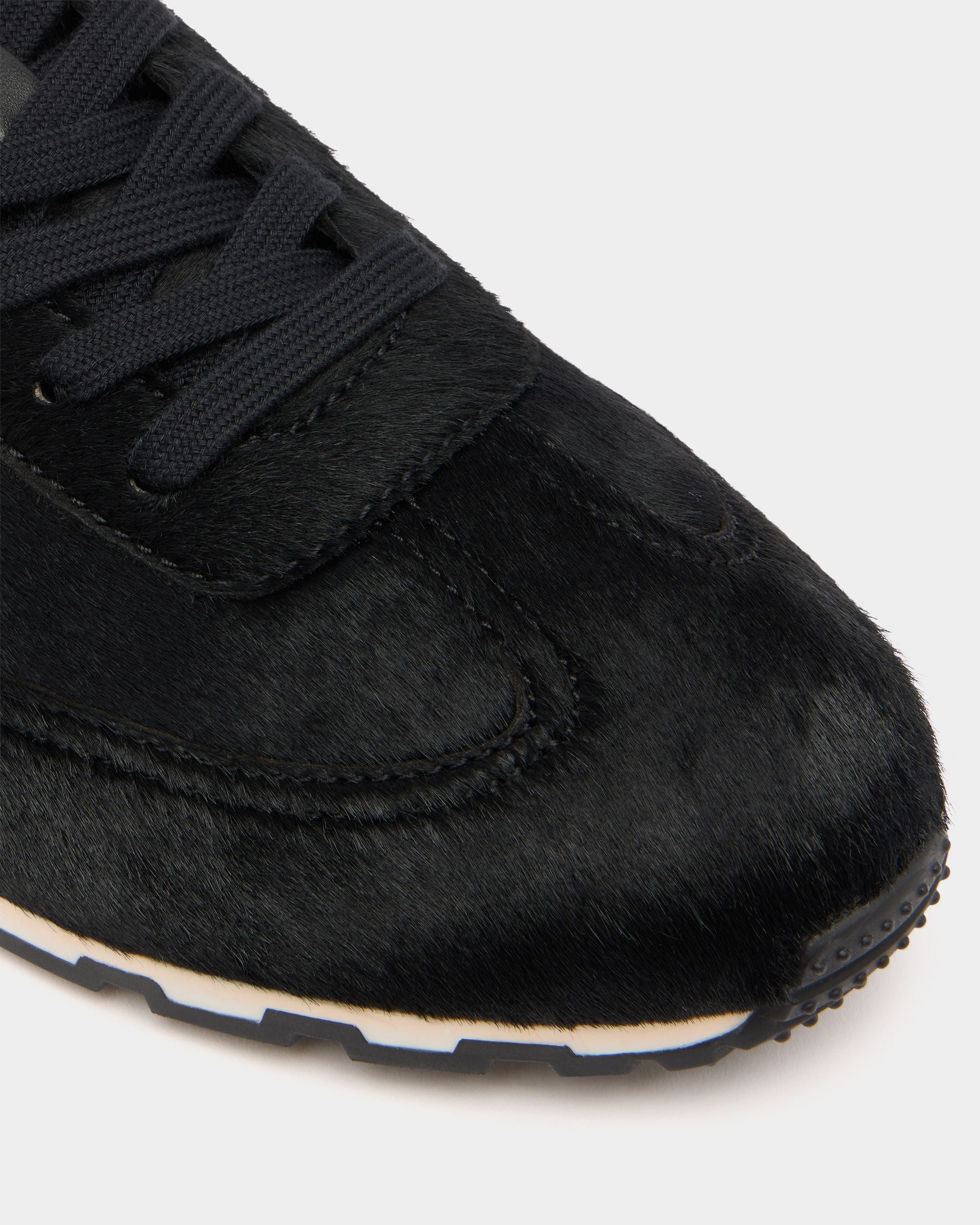 Bally Global - Quarry Sneaker in Black Pony Hair - Black