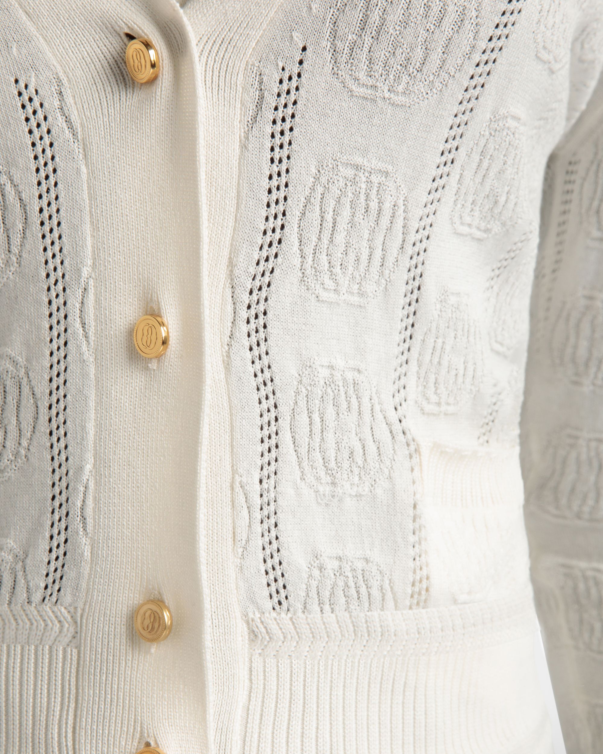 Bally Global - Beige Cardigan in Beige Silk Blend - Beige