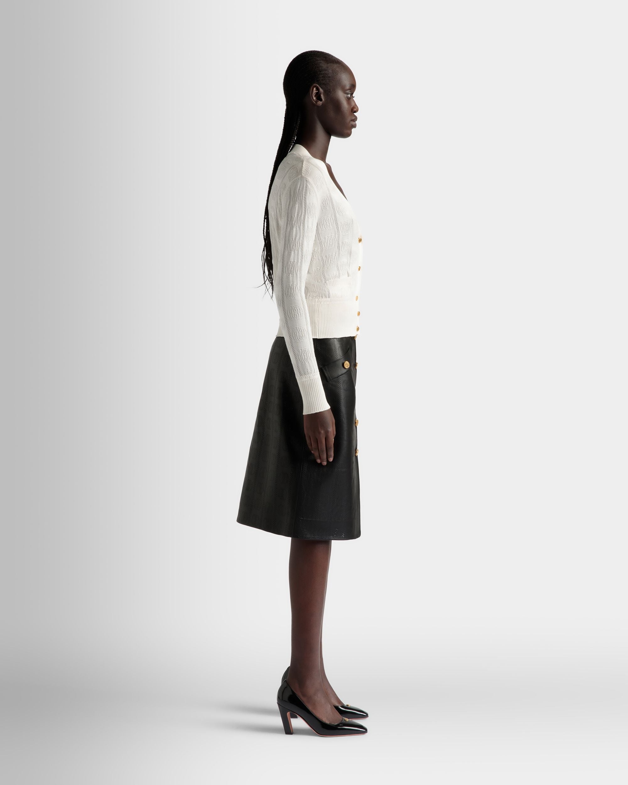 Bally Global - Beige Cardigan in Beige Silk Blend - Beige