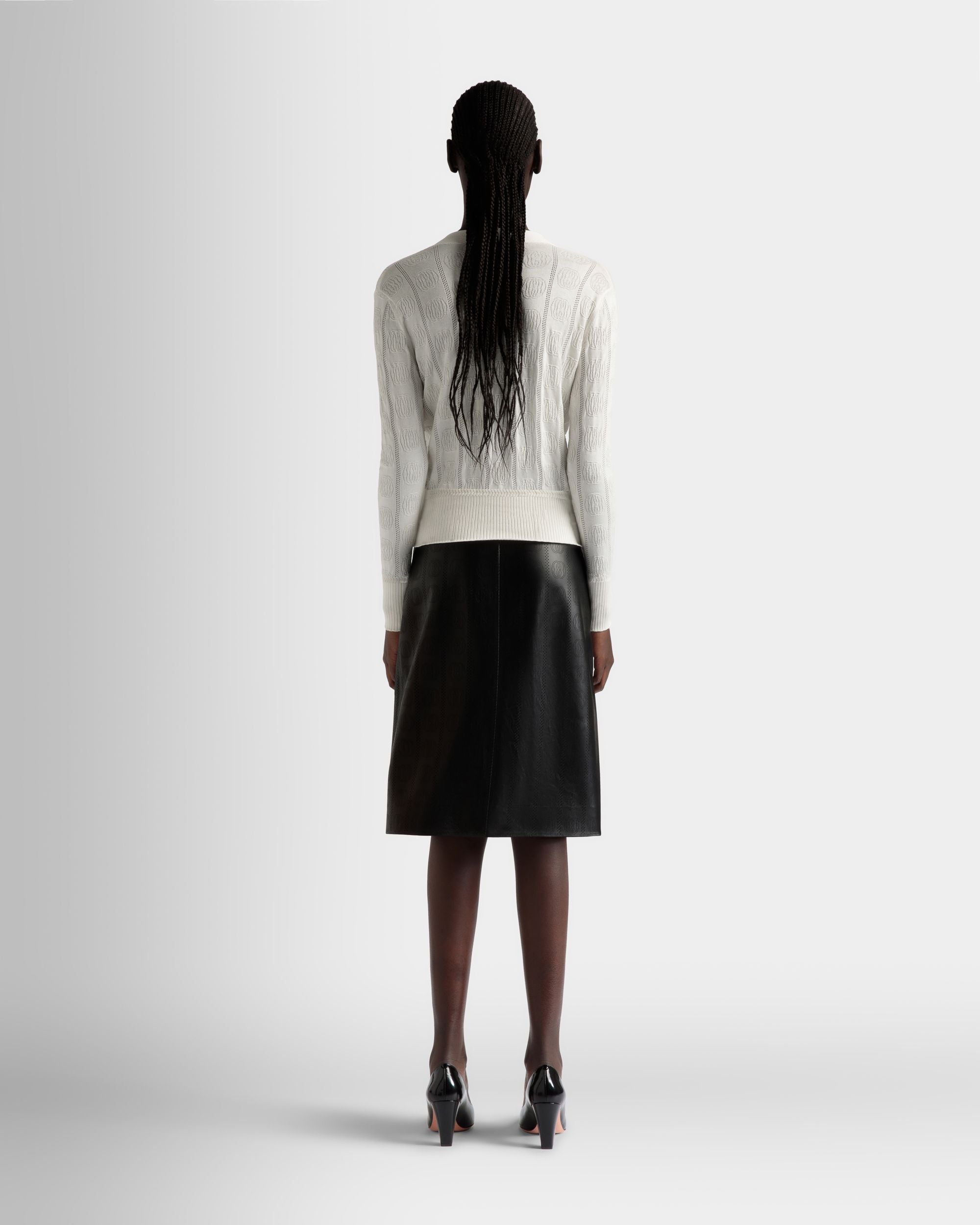 Bally Global - Beige Cardigan in Beige Silk Blend - Beige