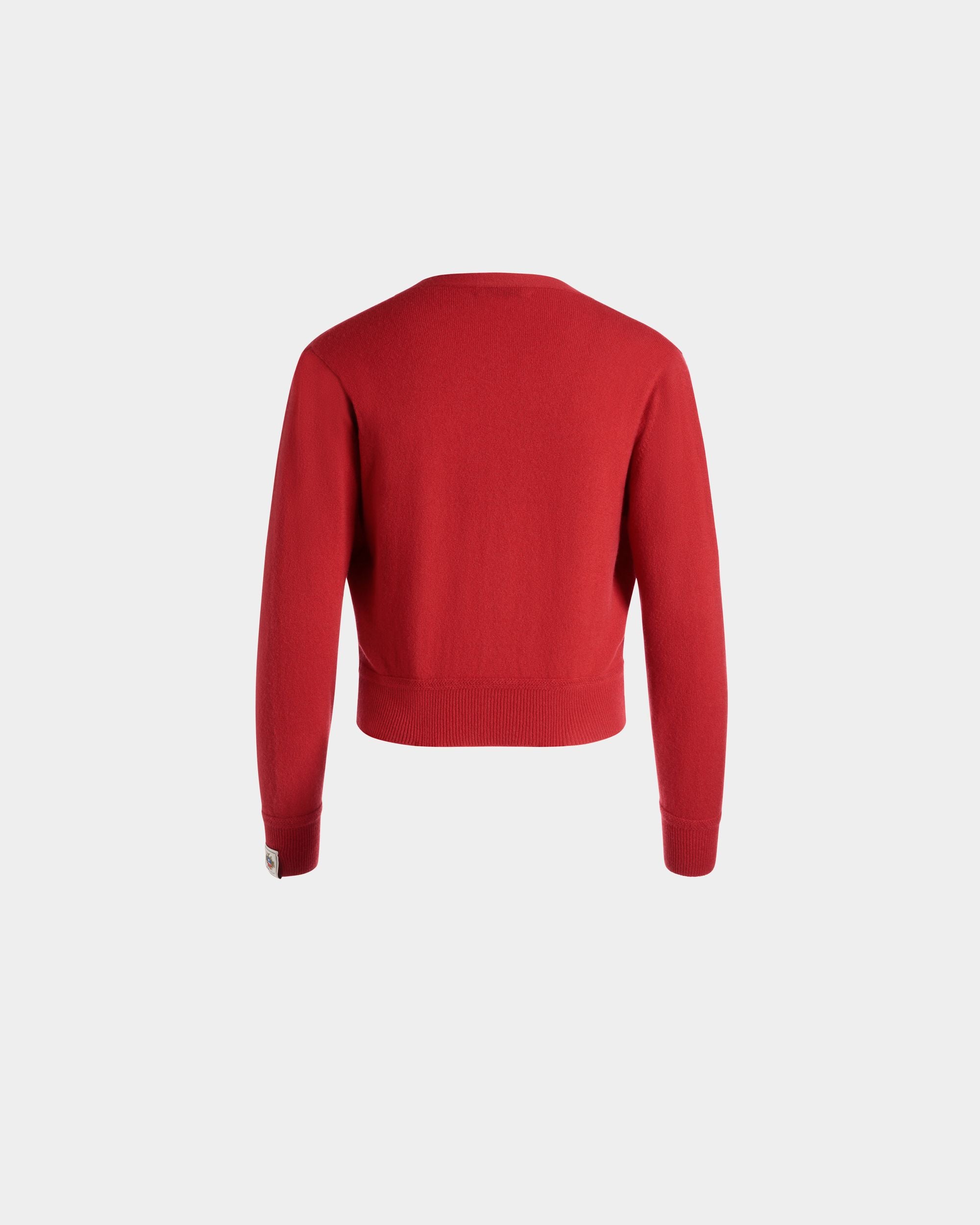 Bally Global - Cardigan En Cachemire Candy Red - Rouge