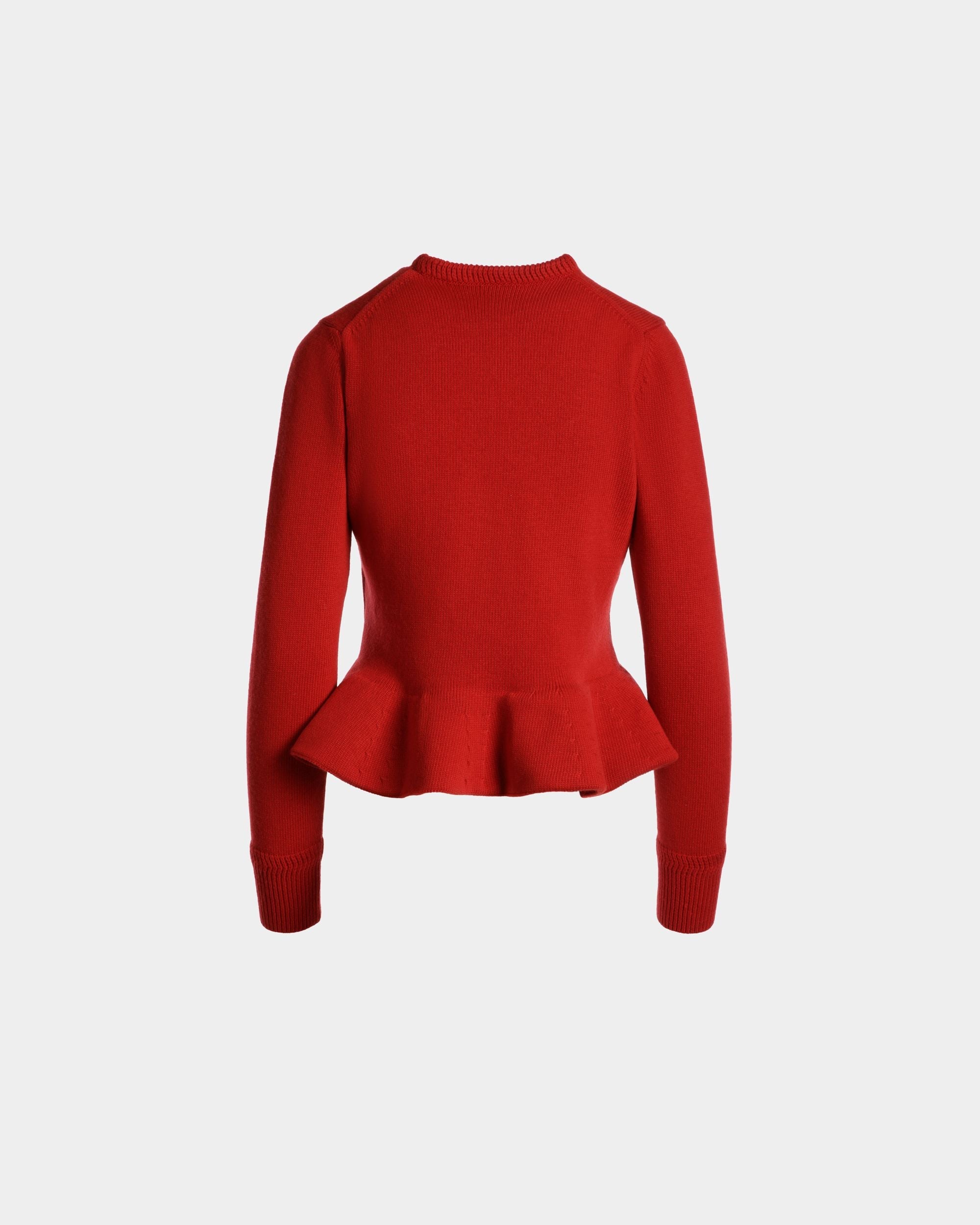 Bally Global - Knit Top In Red Wool - Red