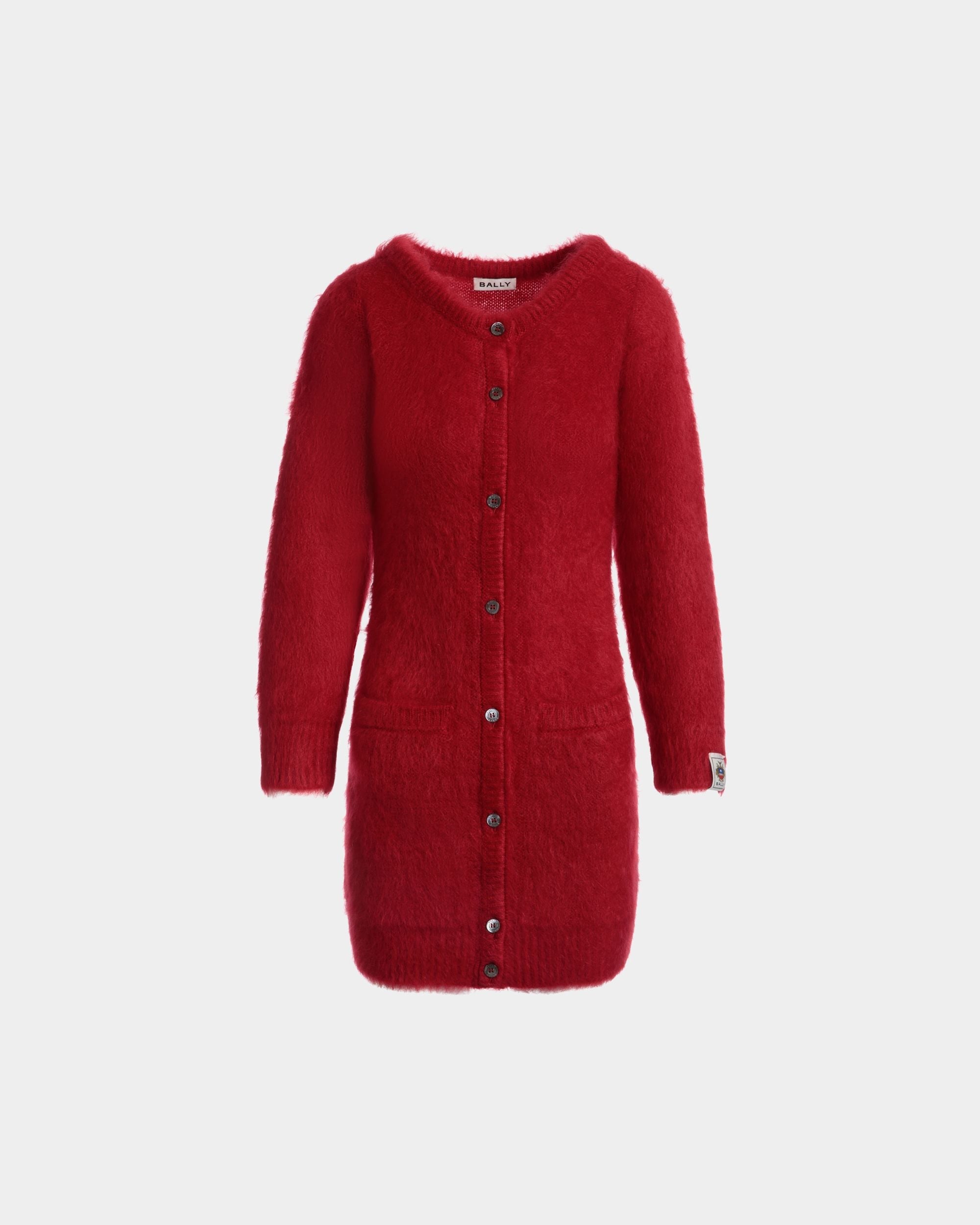 Bally Global - Vestido De Mohair Rojo - Rojo