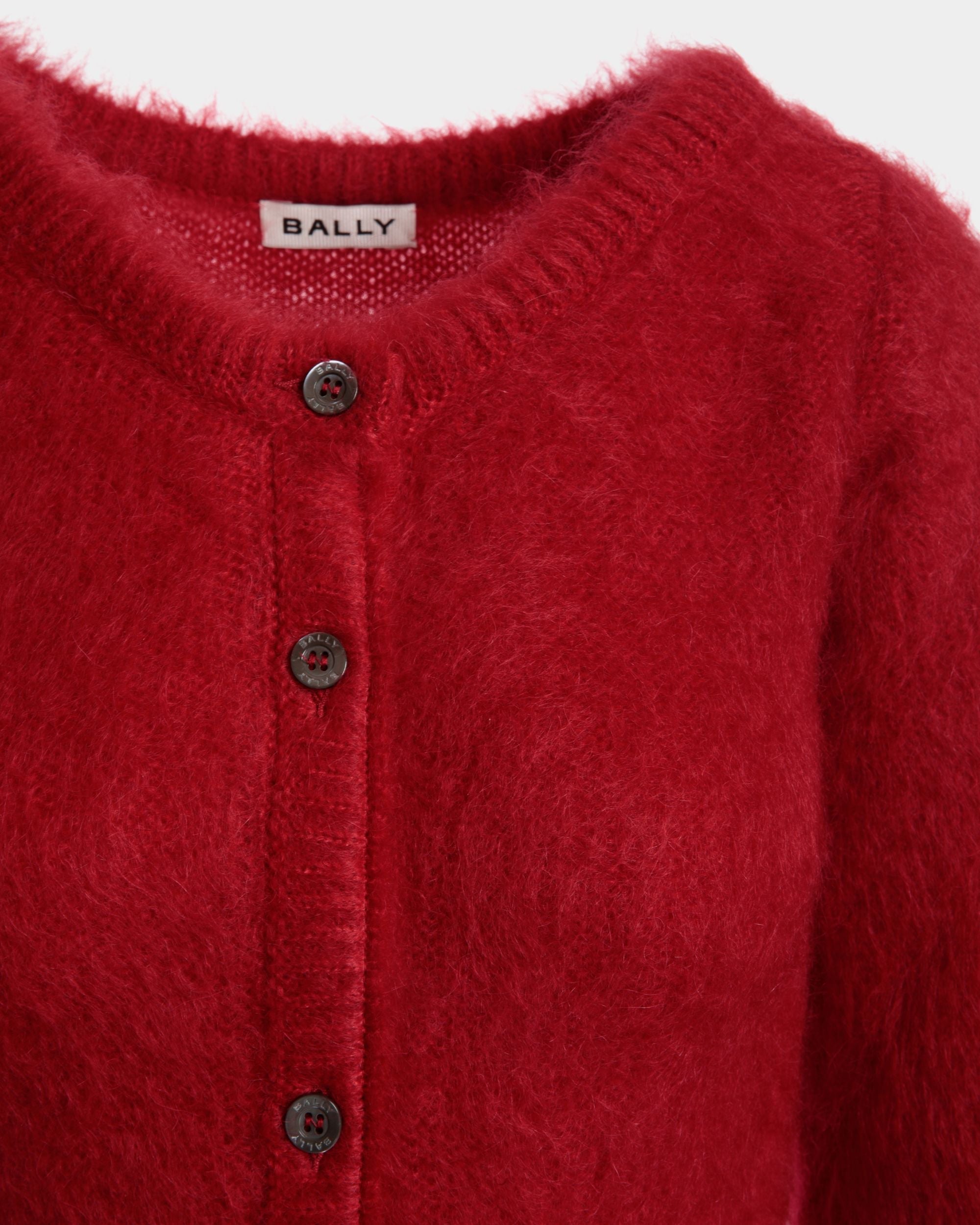 Bally Global - Vestido De Mohair Rojo - Rojo