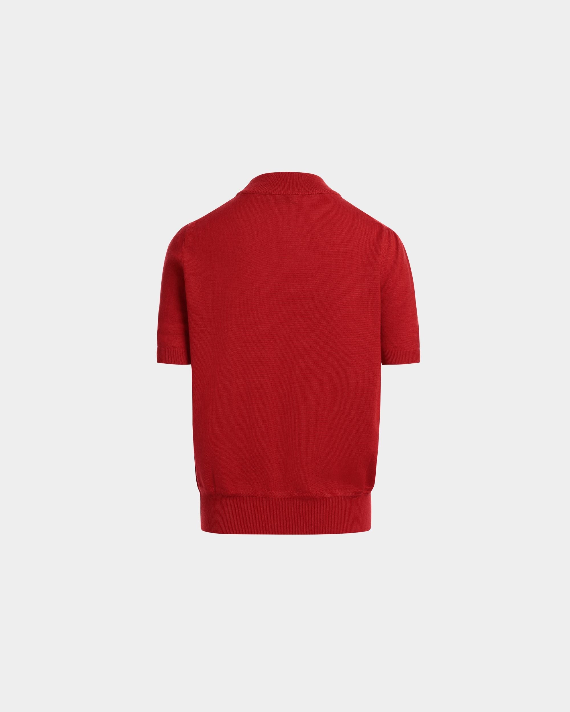 Bally Global - Knit Top in Red Cashmere And Silk - Red