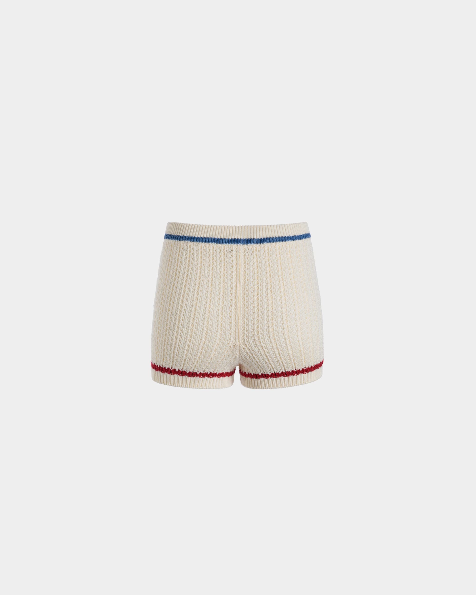 Bally Global - Knitwear Trousers In White Cotton - White