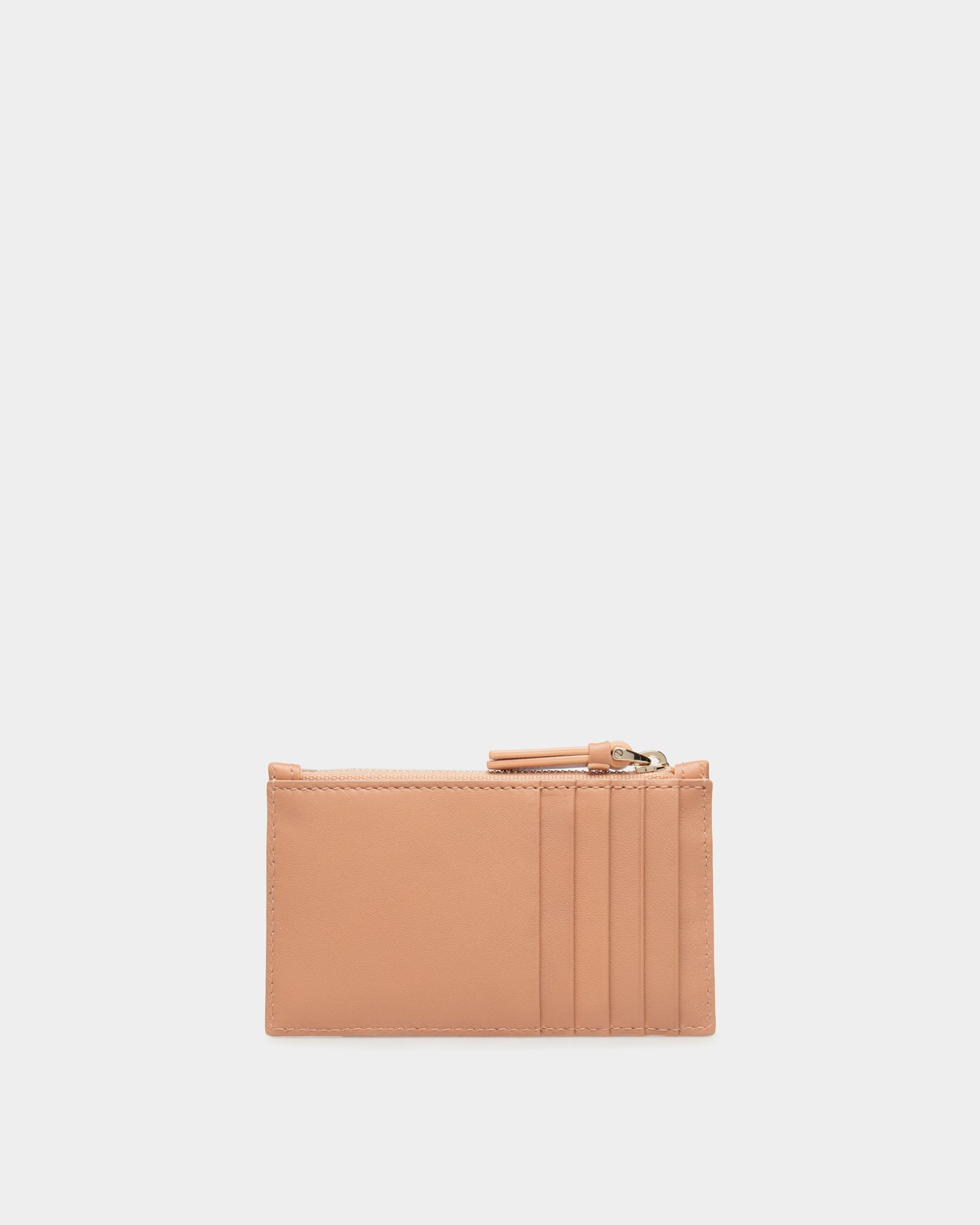 Bally Global - Tarjetero De Piel Rosa - Rosa