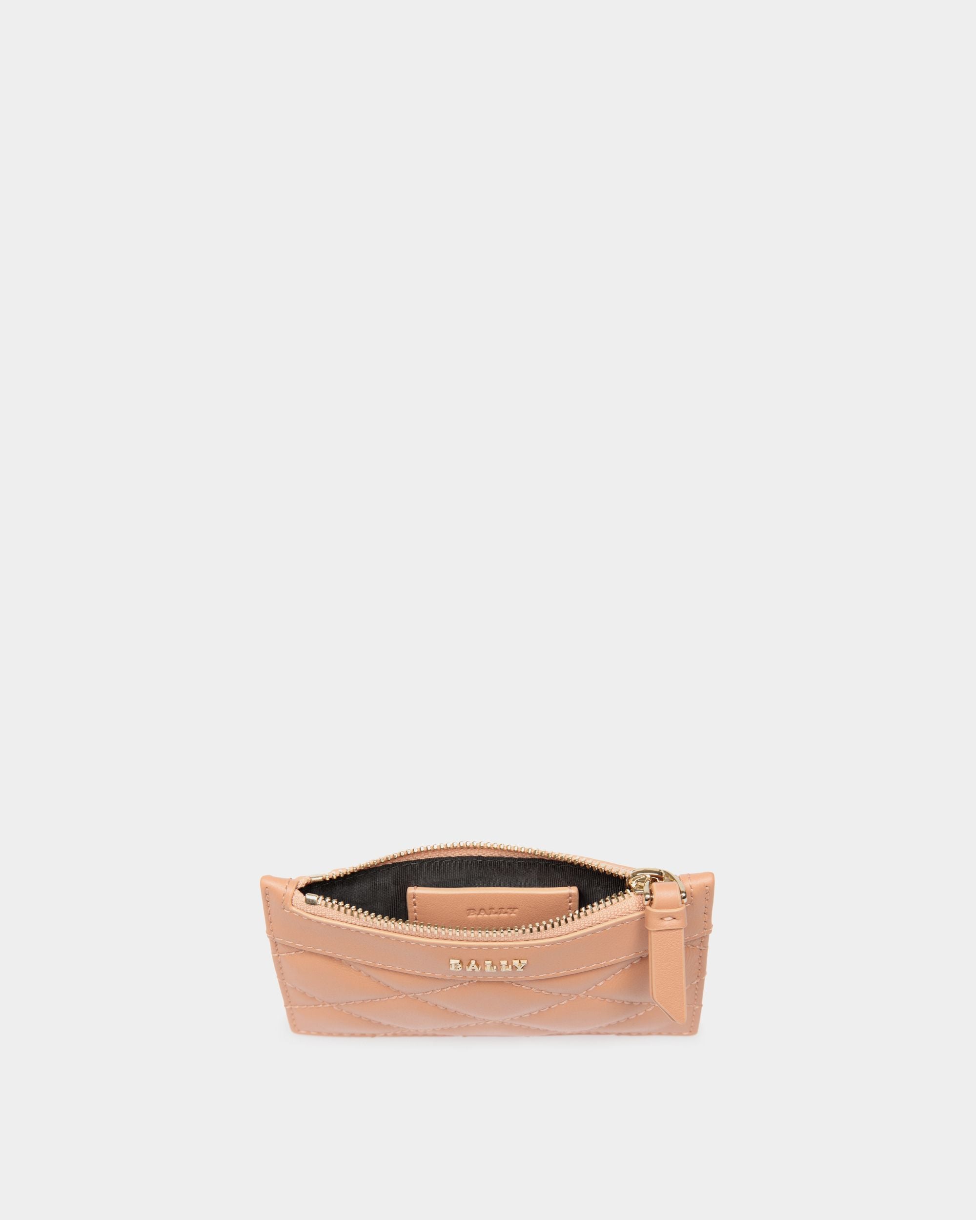 Bally Global - Tarjetero De Piel Rosa - Rosa