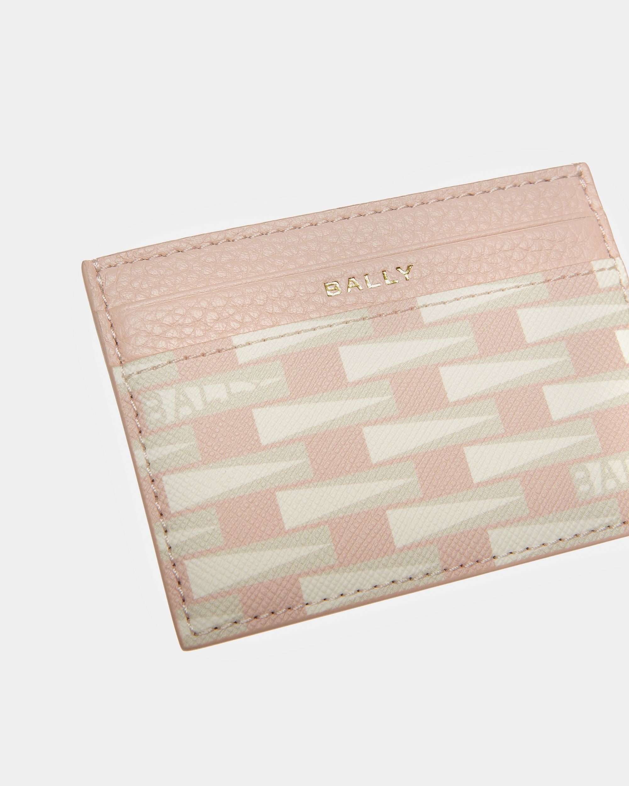 Bally Global - Tarjetero Pennant De TPU Y Piel Rosa - Rosa
