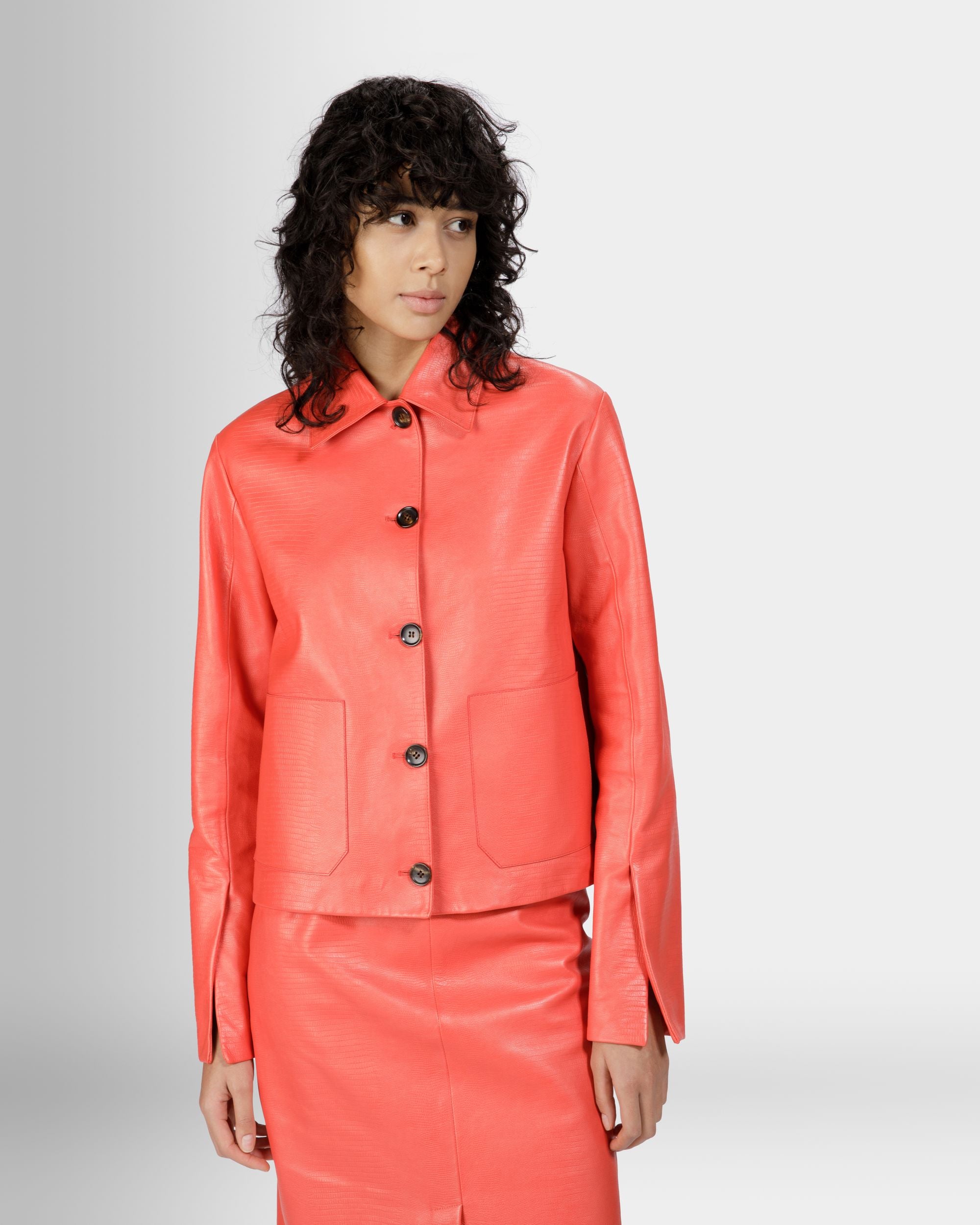 Bally Global - Chaqueta De Piel - Naranja