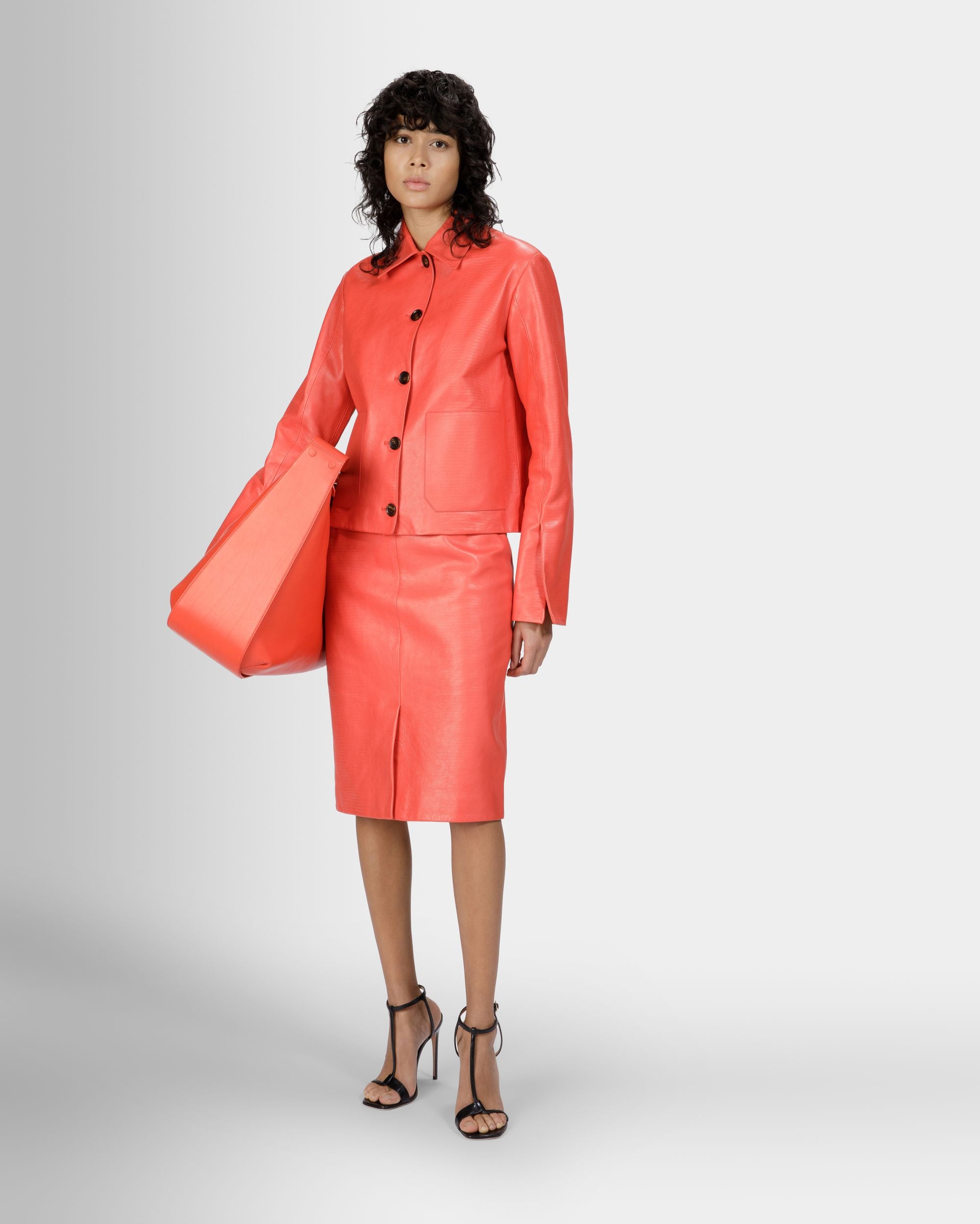 Bally Global - Chaqueta De Piel - Naranja