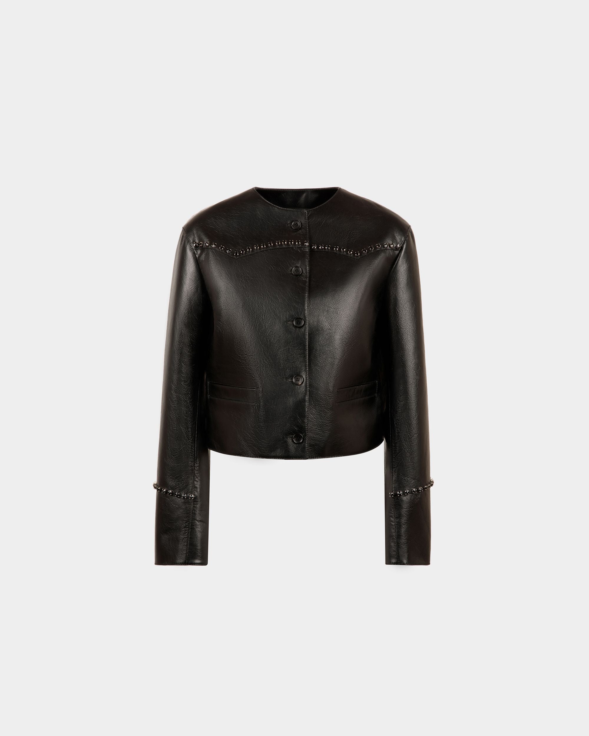 Bally Global - Chaqueta de Piel Negro - Negro