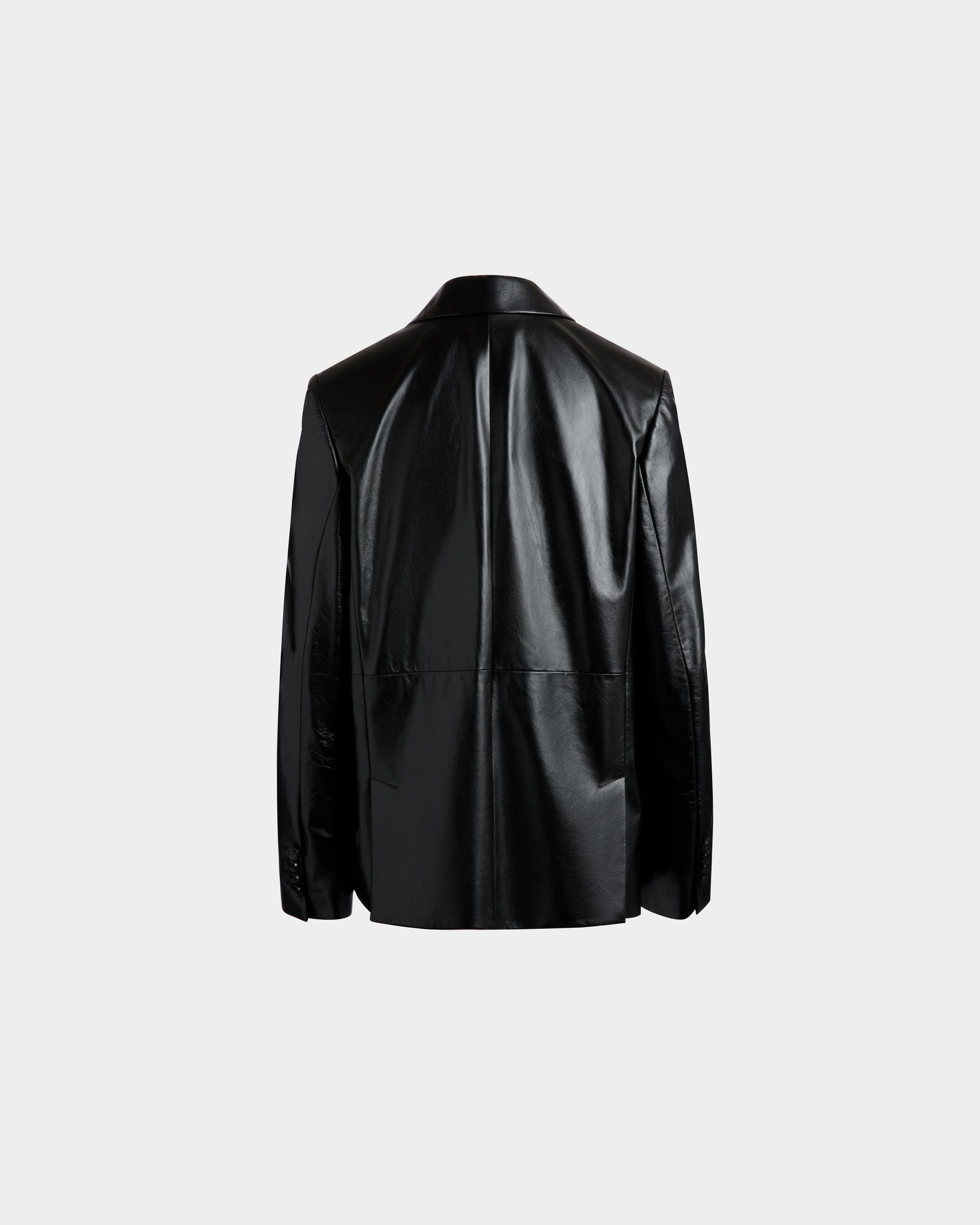 Bally Global - Leather Jacket In Black Leather - Black