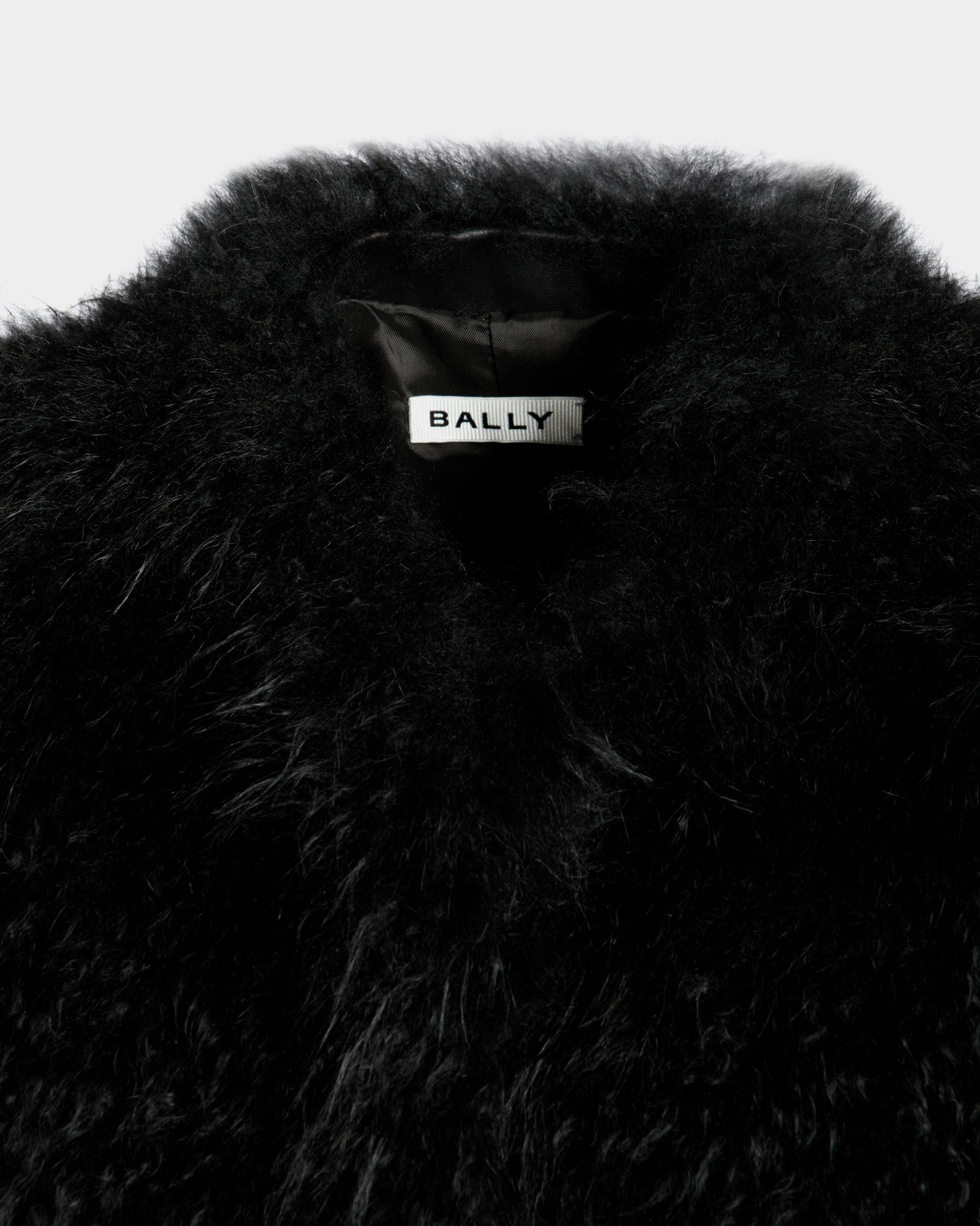 Bally Global - Winter Capsule Vest in Black Shearling - Black