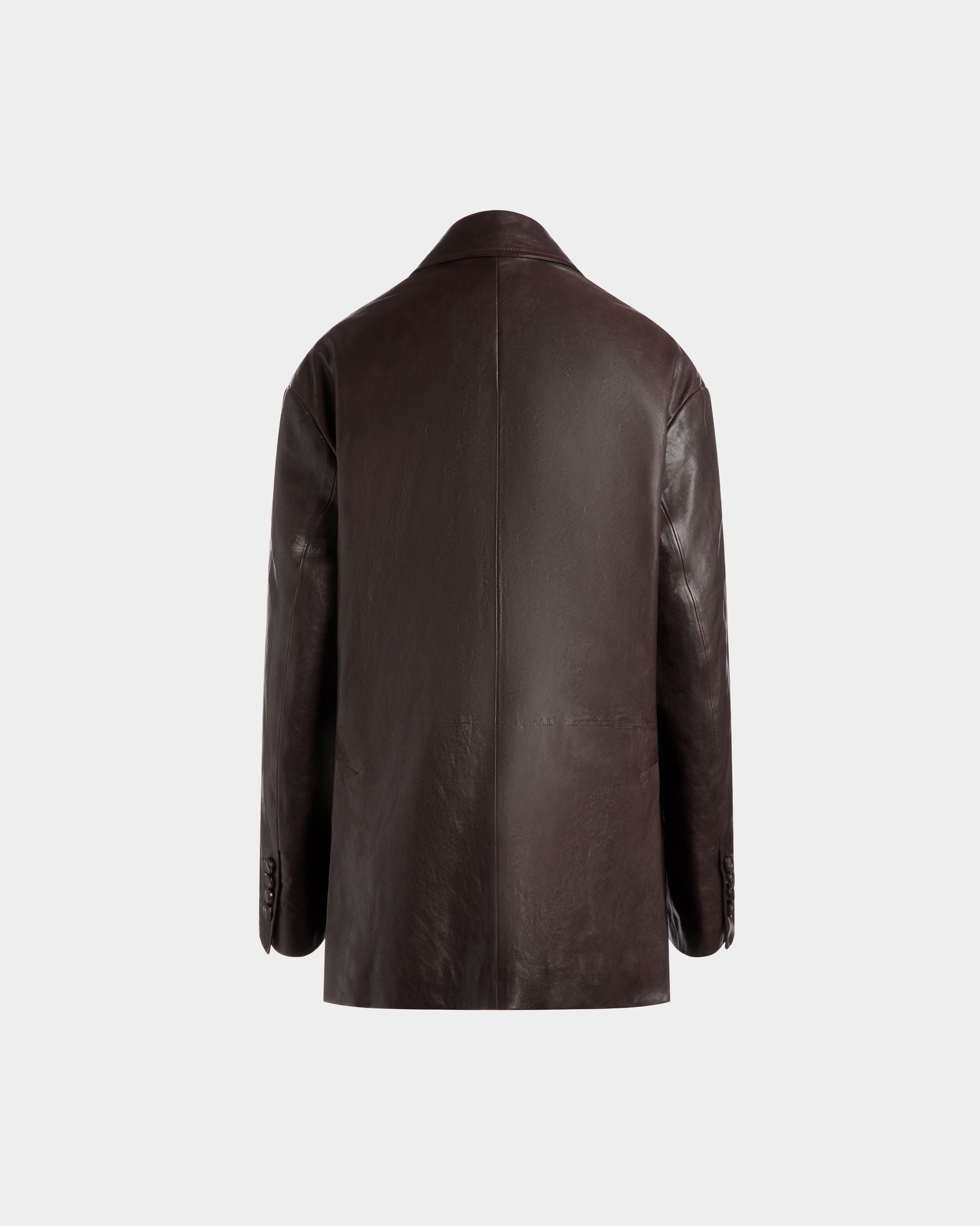 Bally Global - Blazer In Brown Leather - Brown