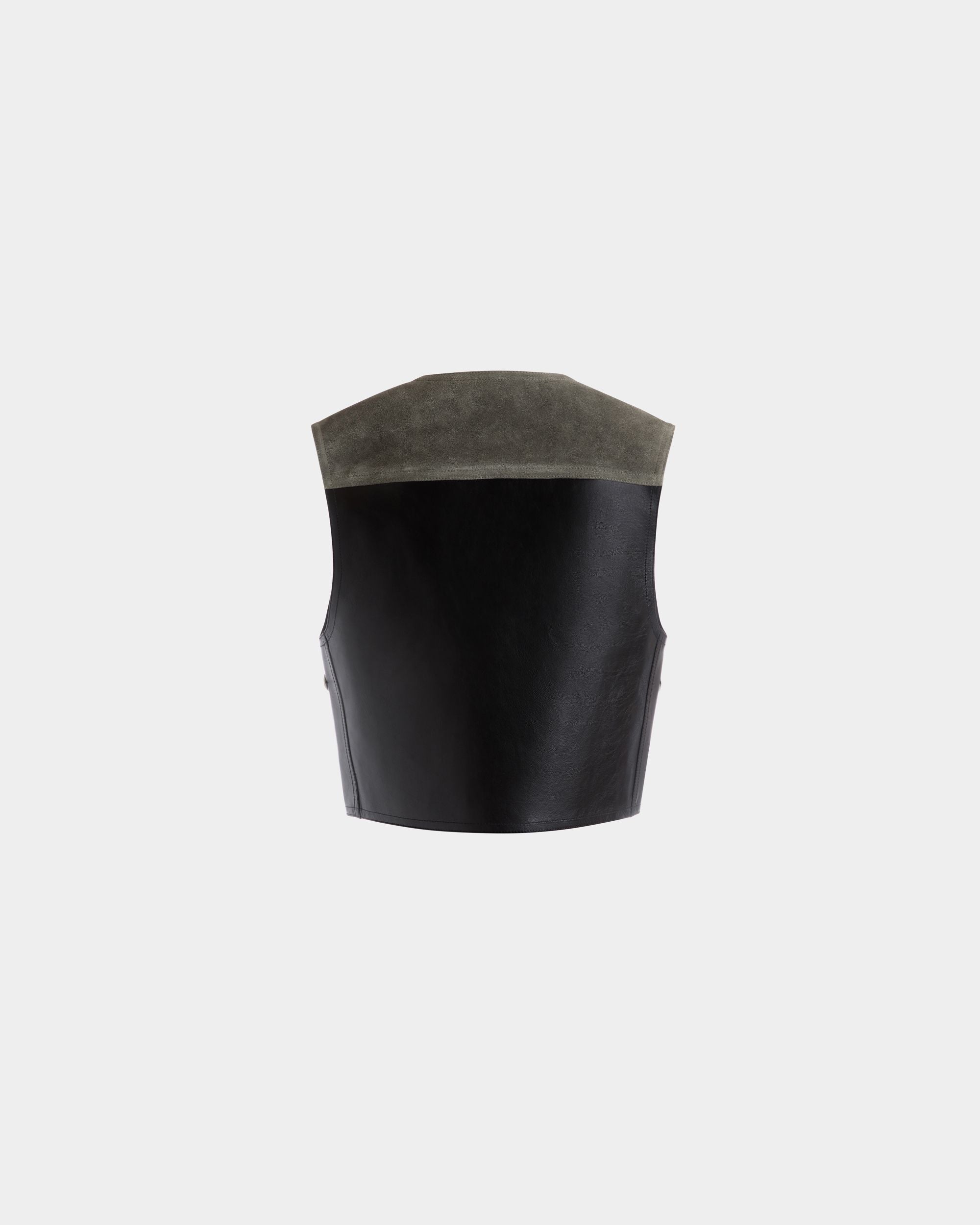Bally Global - Vest in Black Leather - Black