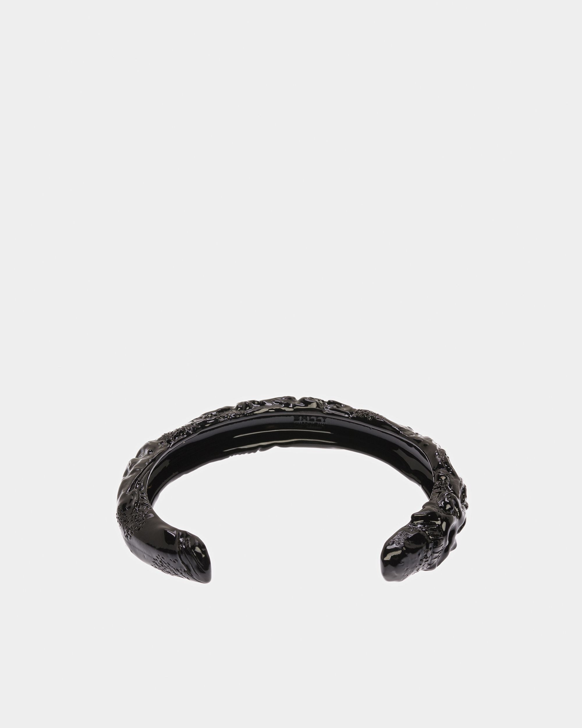 Bally Global - Brazalete Efecto Escultural En Negro - Negro
