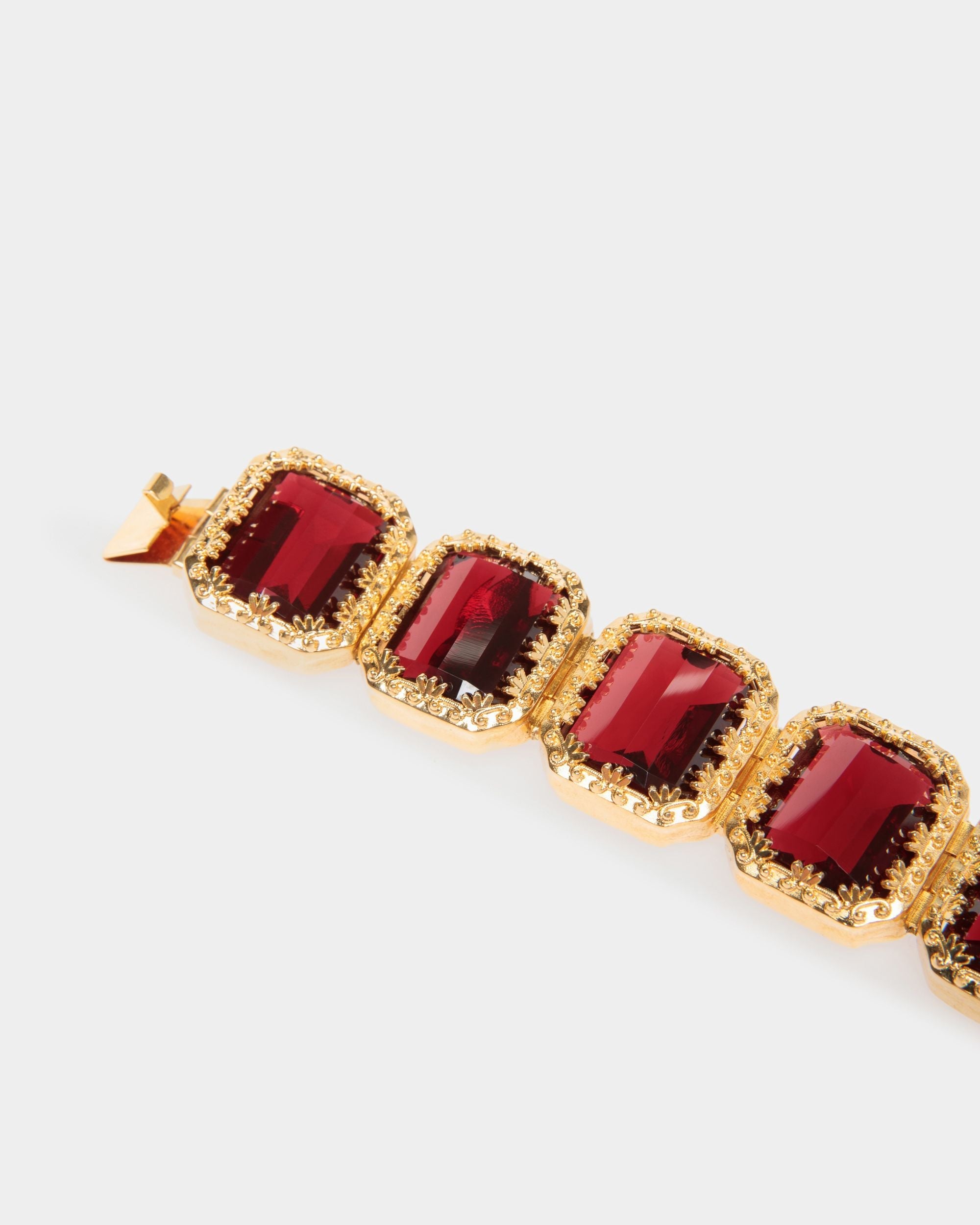 Bally Global - Baroque Bracelet In Hammered Gold - Gold