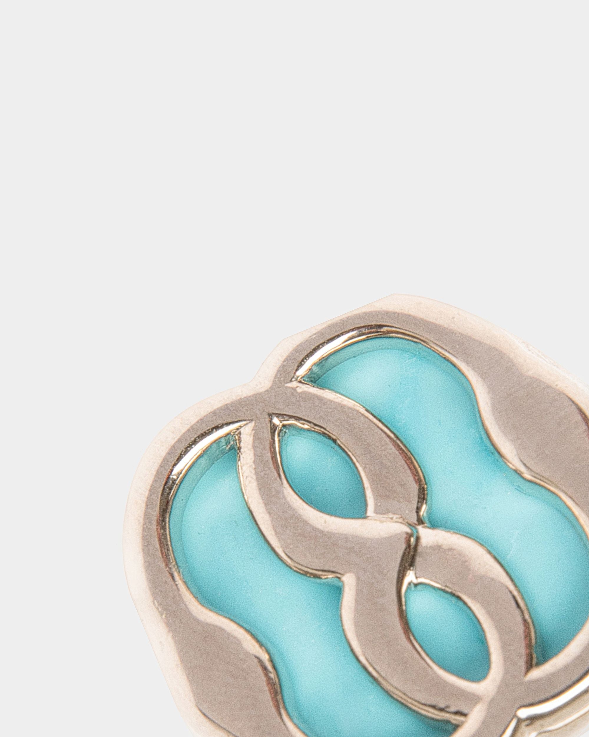 Bally Global - Emblem Ring In Hammered Palladium - Silver