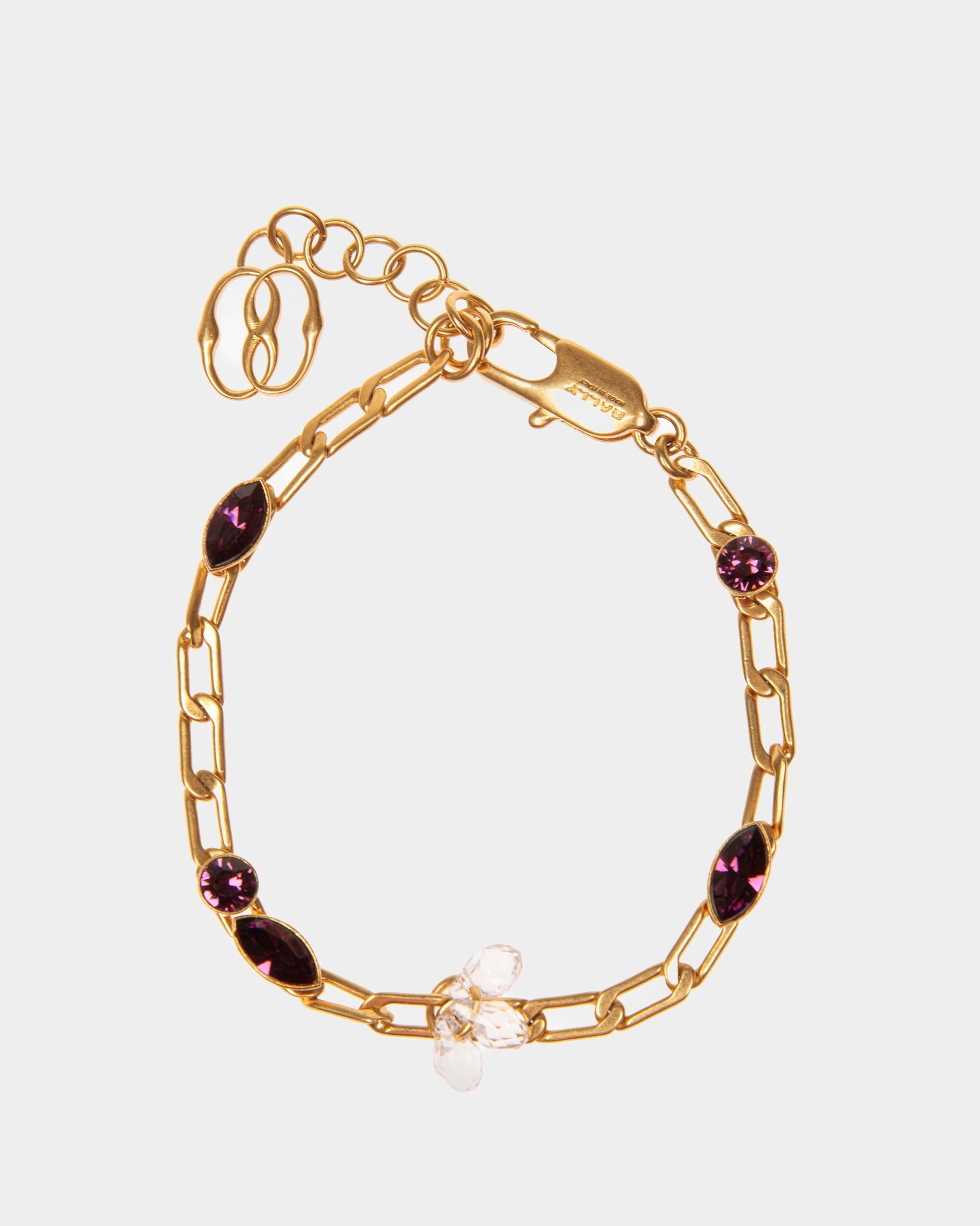 Bally Global - Bracelet Soir En Or Martelé - Or