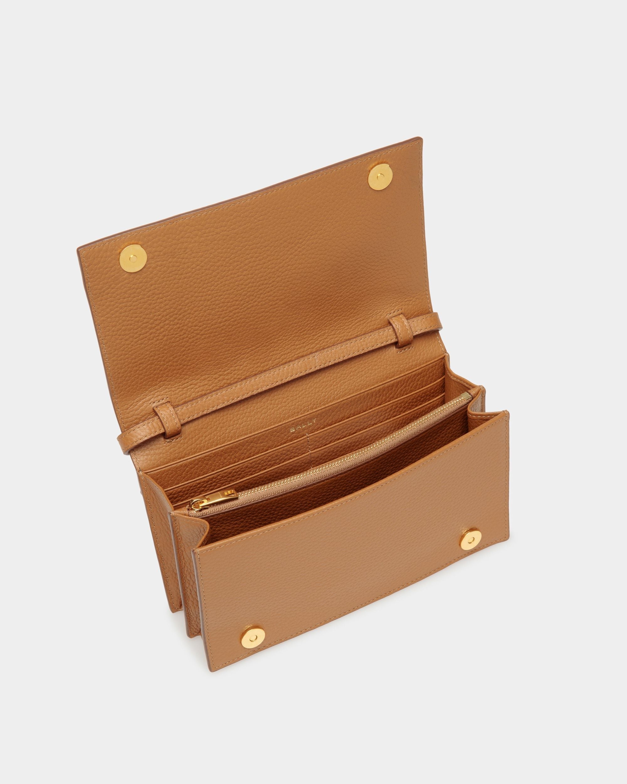 Bally Global - Pennant Continental Wallet In Desert TPU - Marrón