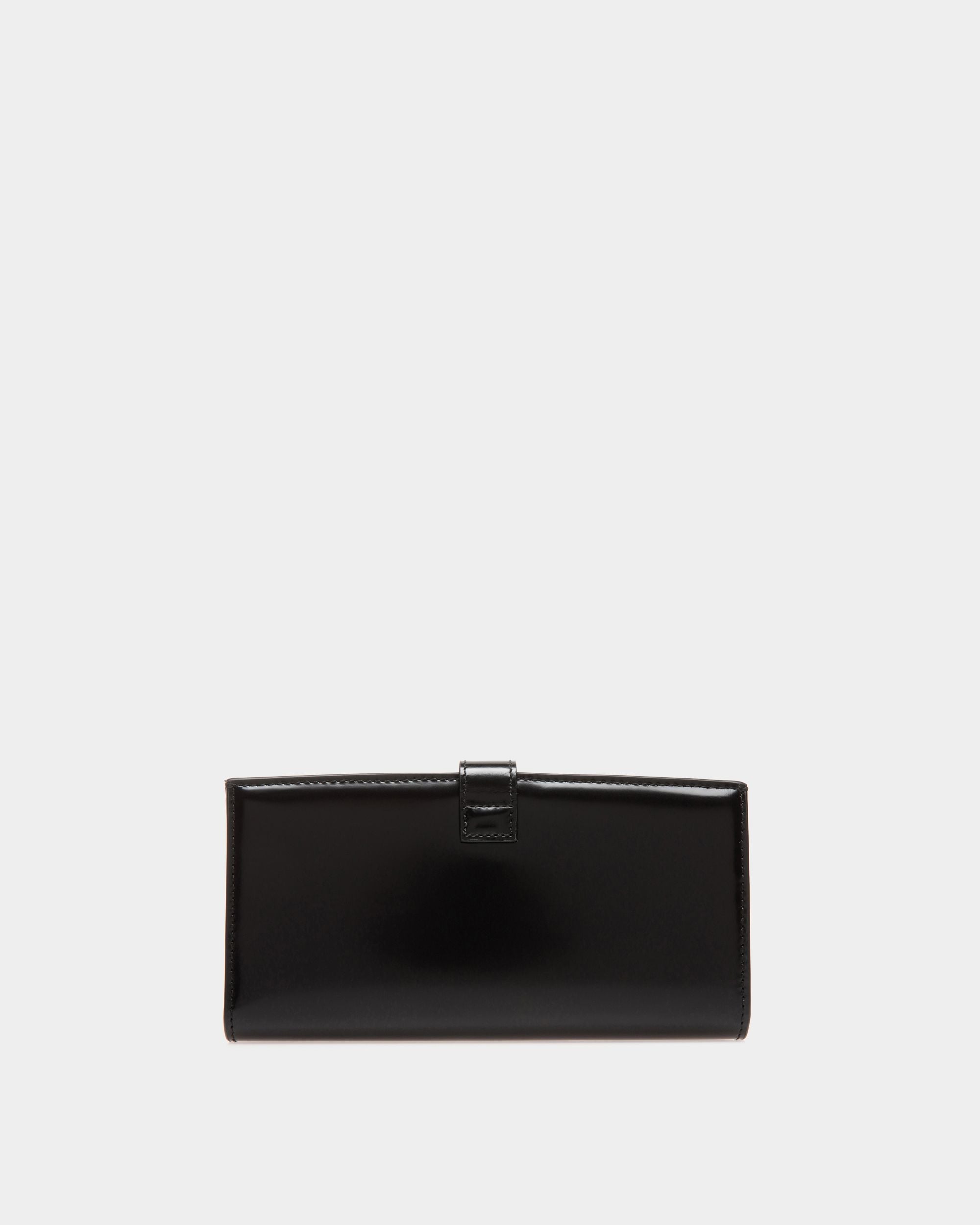 Bally Global - Cartera Continental Ollam De Piel Negra - Black