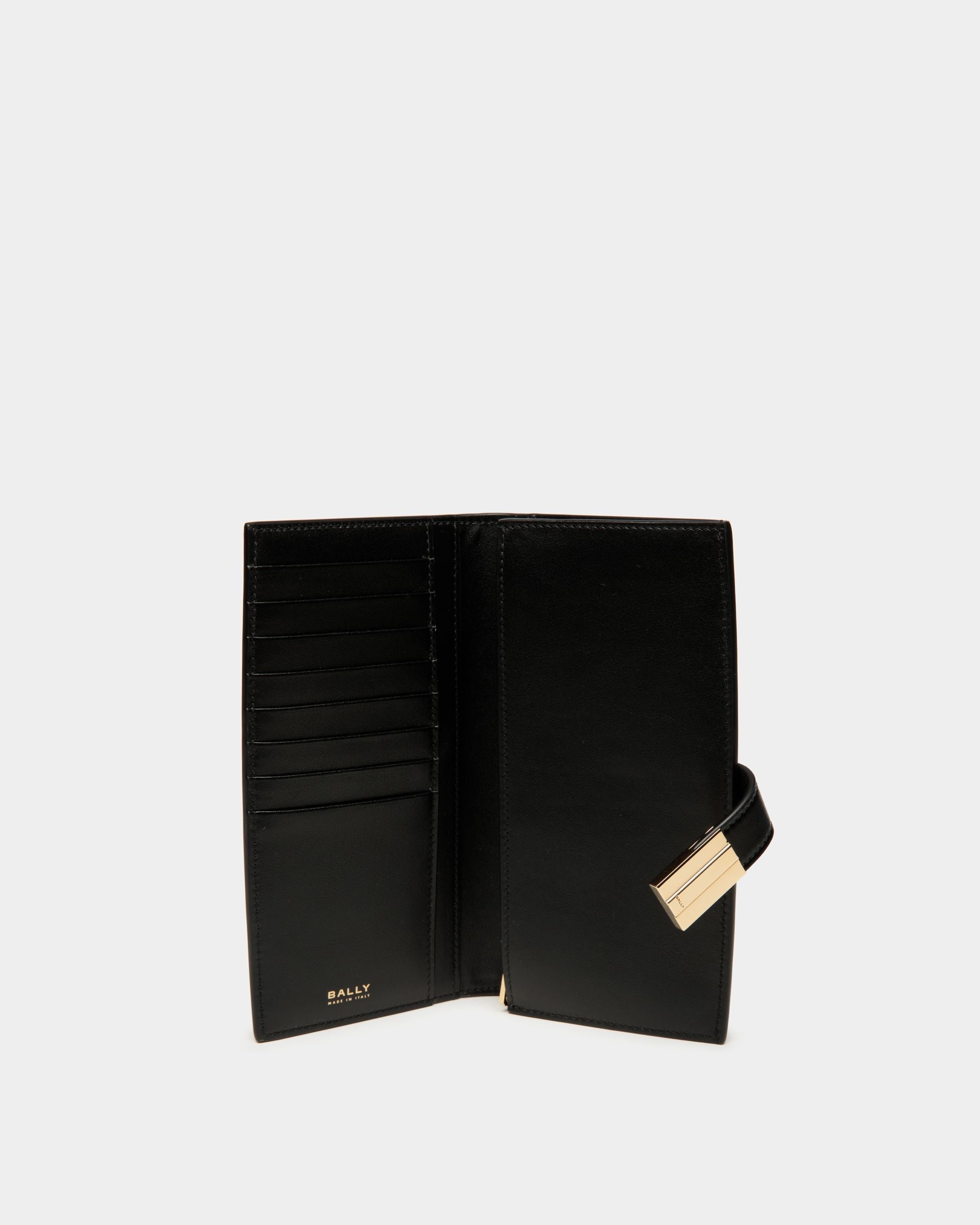 Bally Global - Ollam Long Wallet in Black Leather - Black