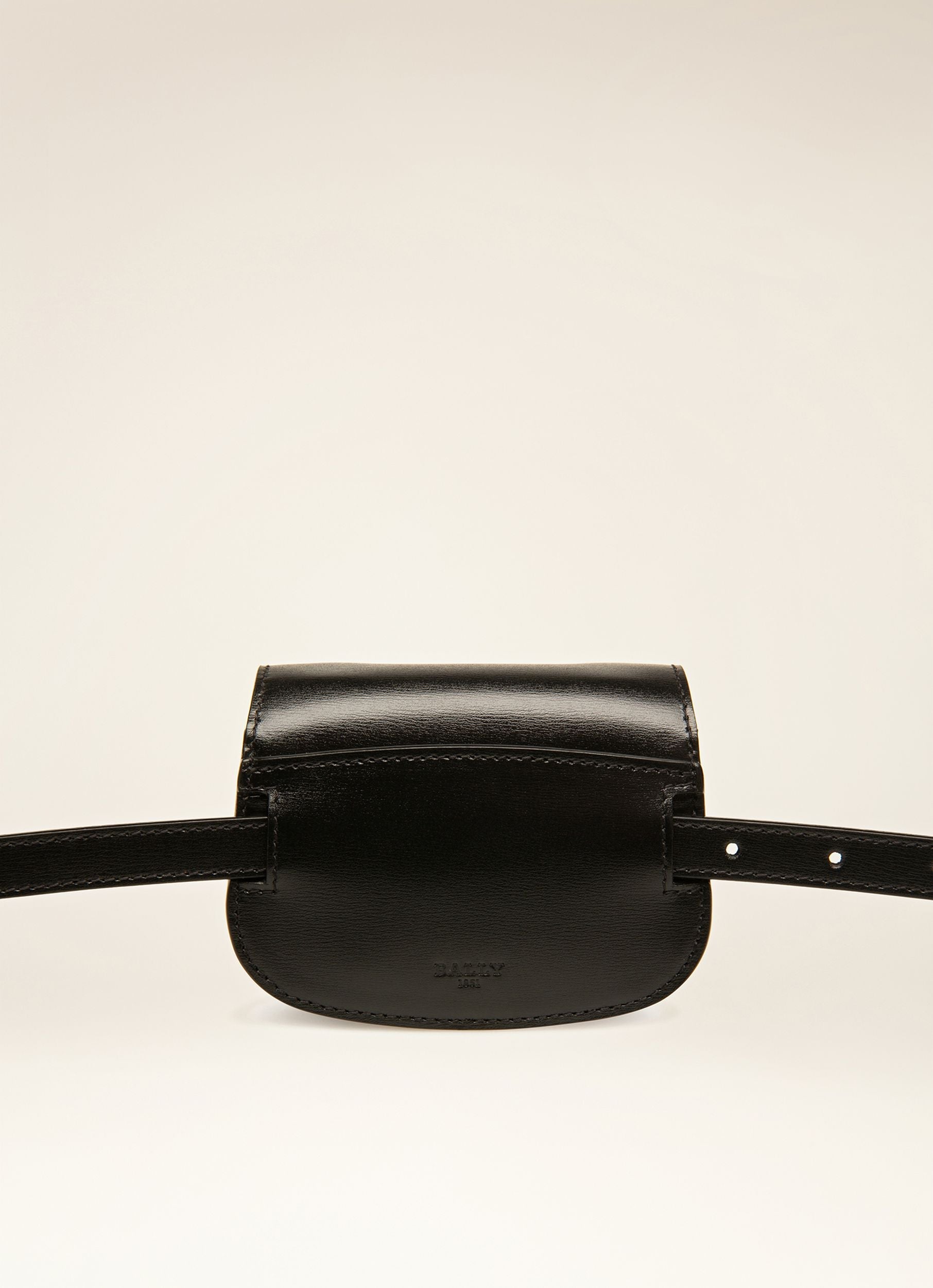 Bally Global - Baily Xs Leather Accessory In Black - Negro