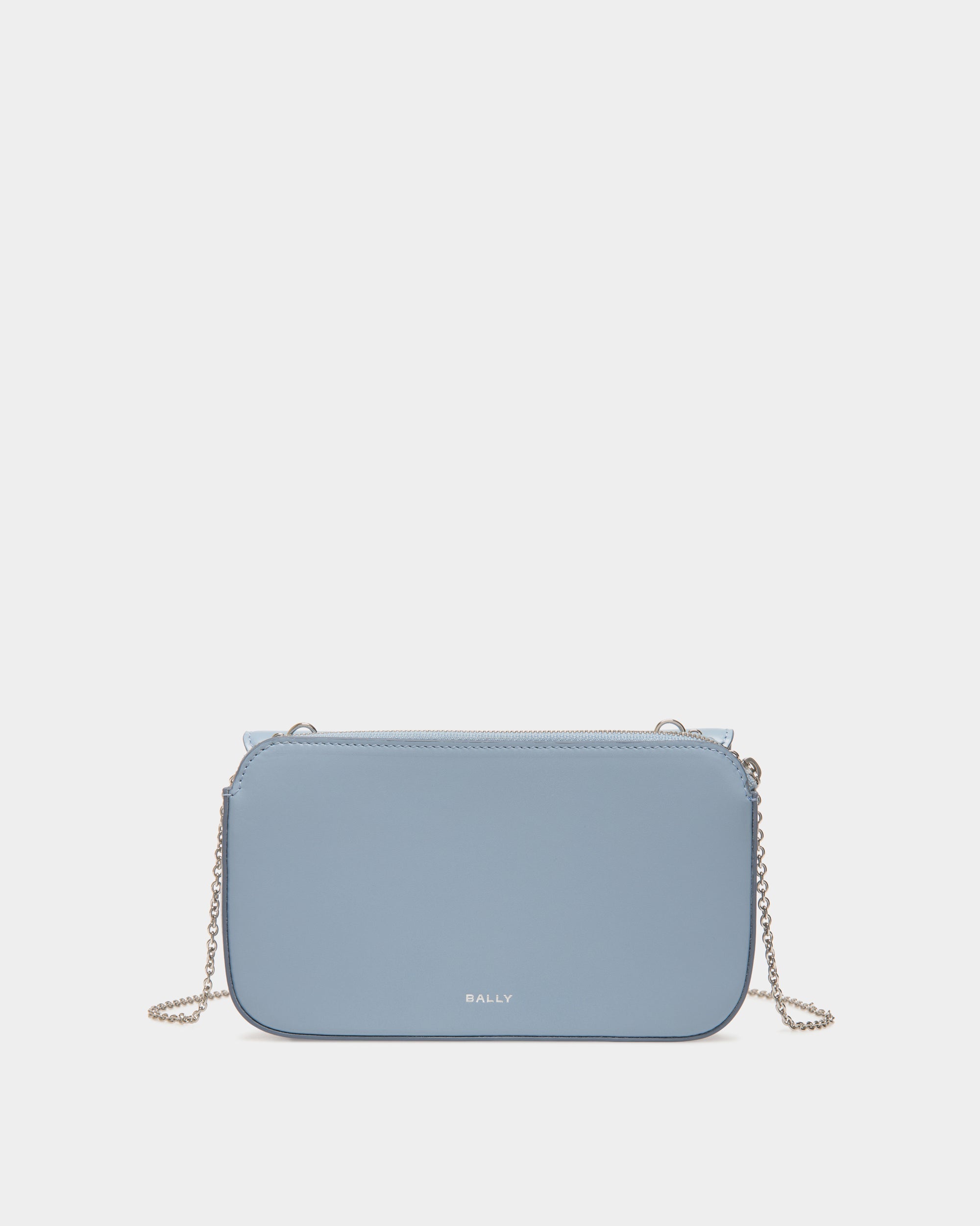 Bally Global - Ollam Phone Wallet in Light Blue Leather - Blue