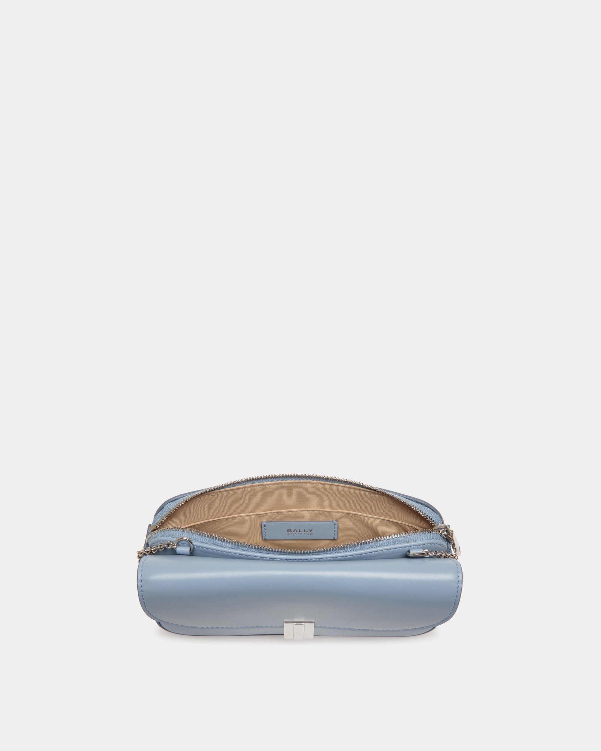 Bally Global - Ollam Phone Wallet in Light Blue Leather - Blue