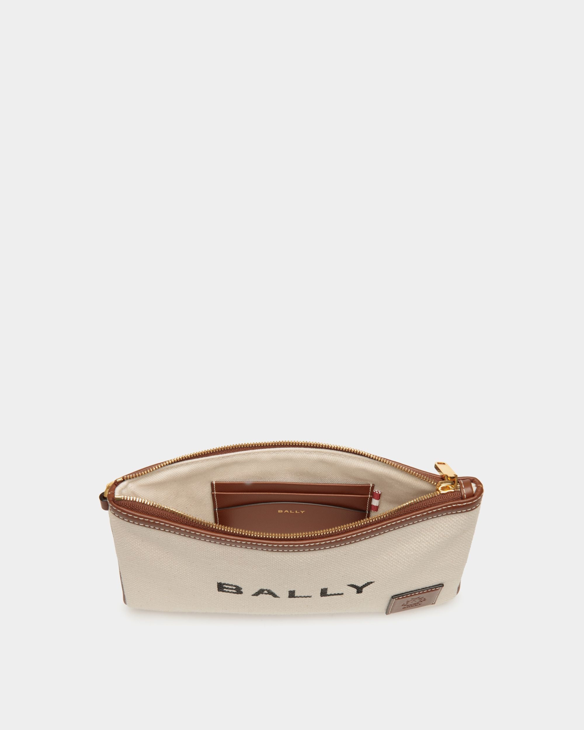 Bally Global - Akelei Pouch In Beige Fabric - Beige