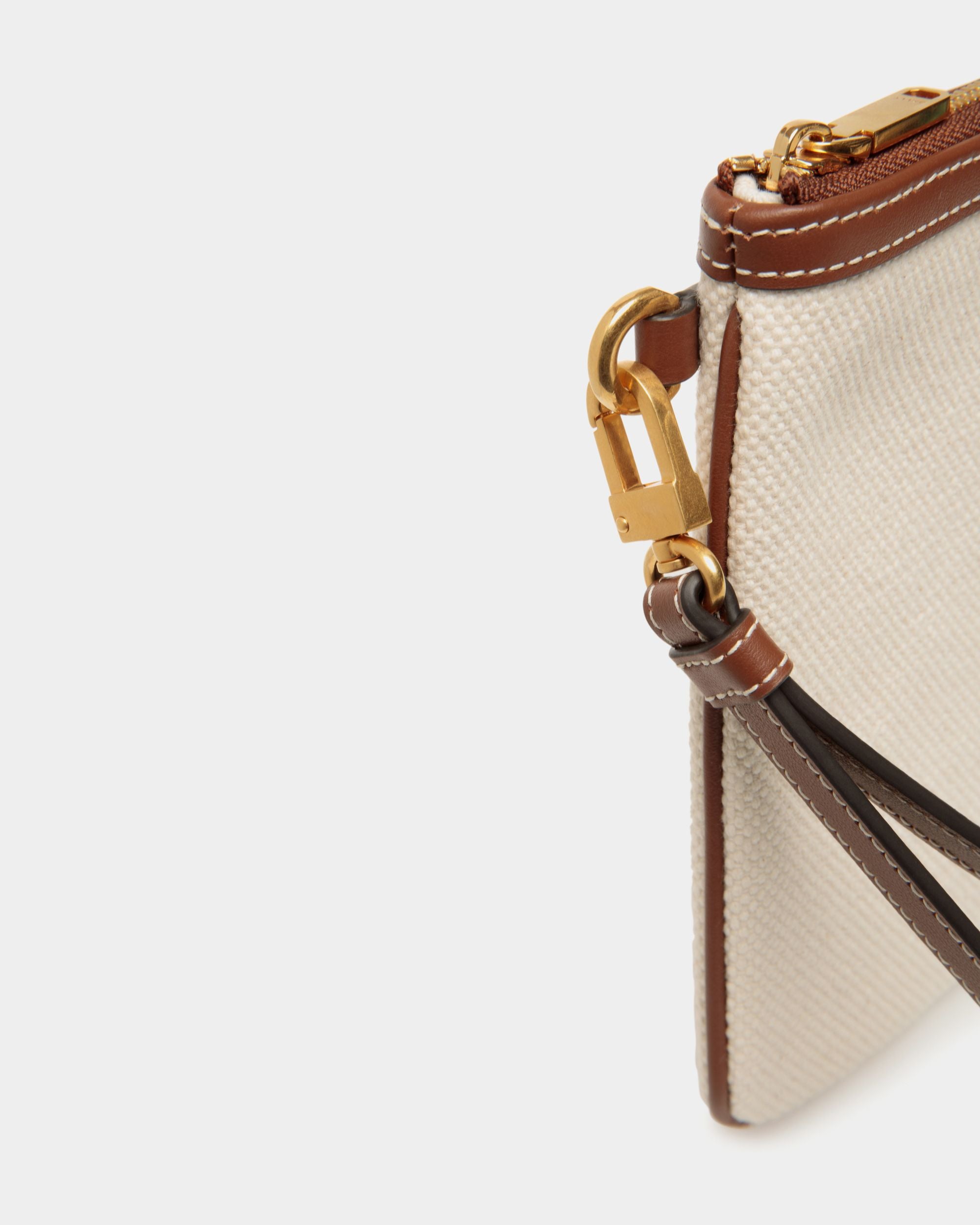 Bally Global - Akelei Pouch In Beige Fabric - Beige