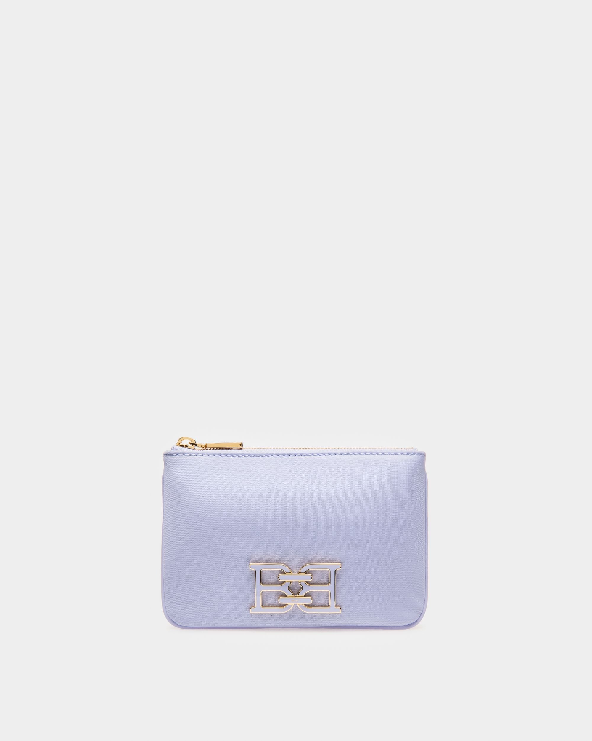 Bally Global - Evod Cartera En Nailon Reciclado Y Piel De Color Lila - Púrpura
