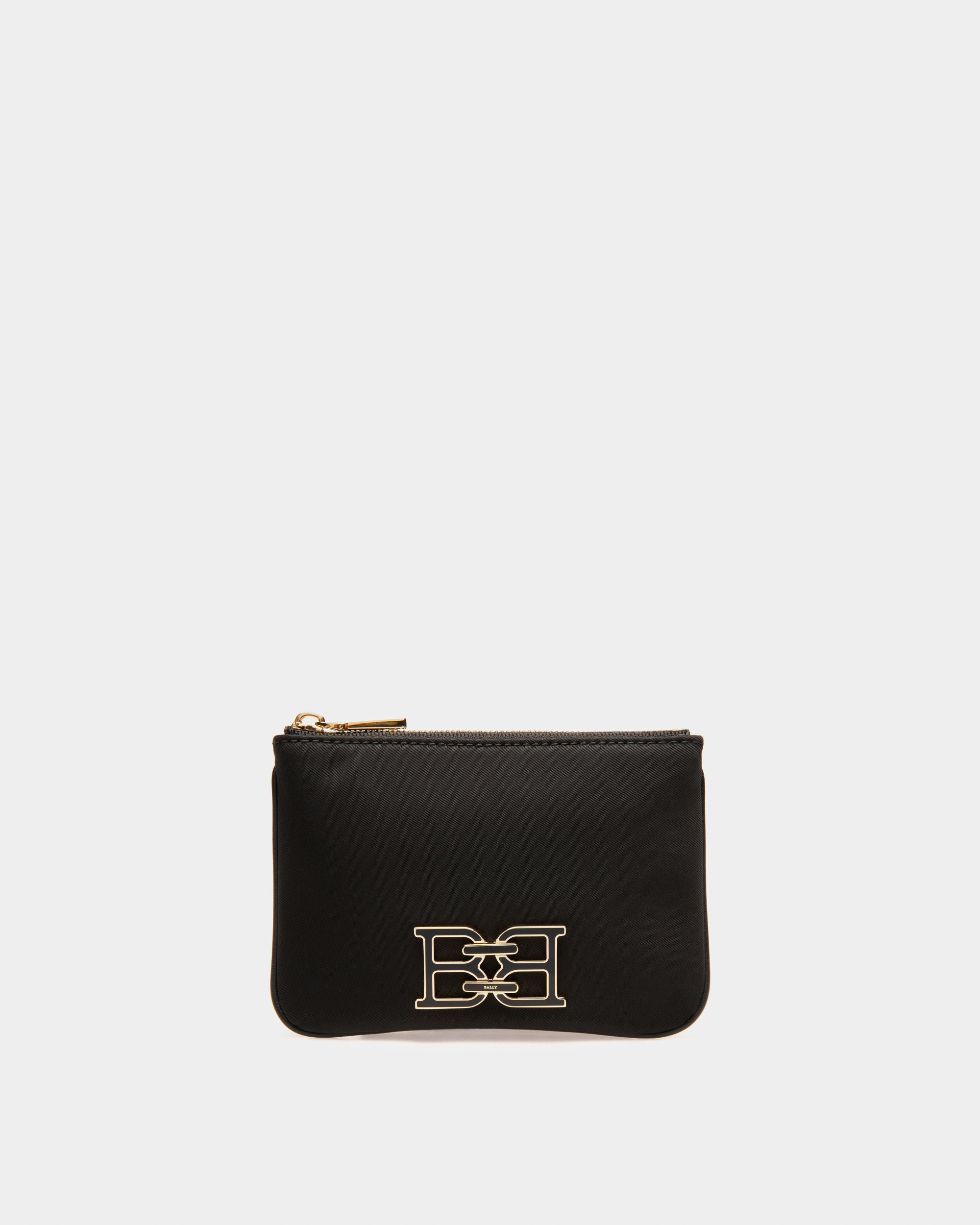 Bally Global - Evod Cartera En Nailon Reciclado Y Piel De Color Negro - Negro