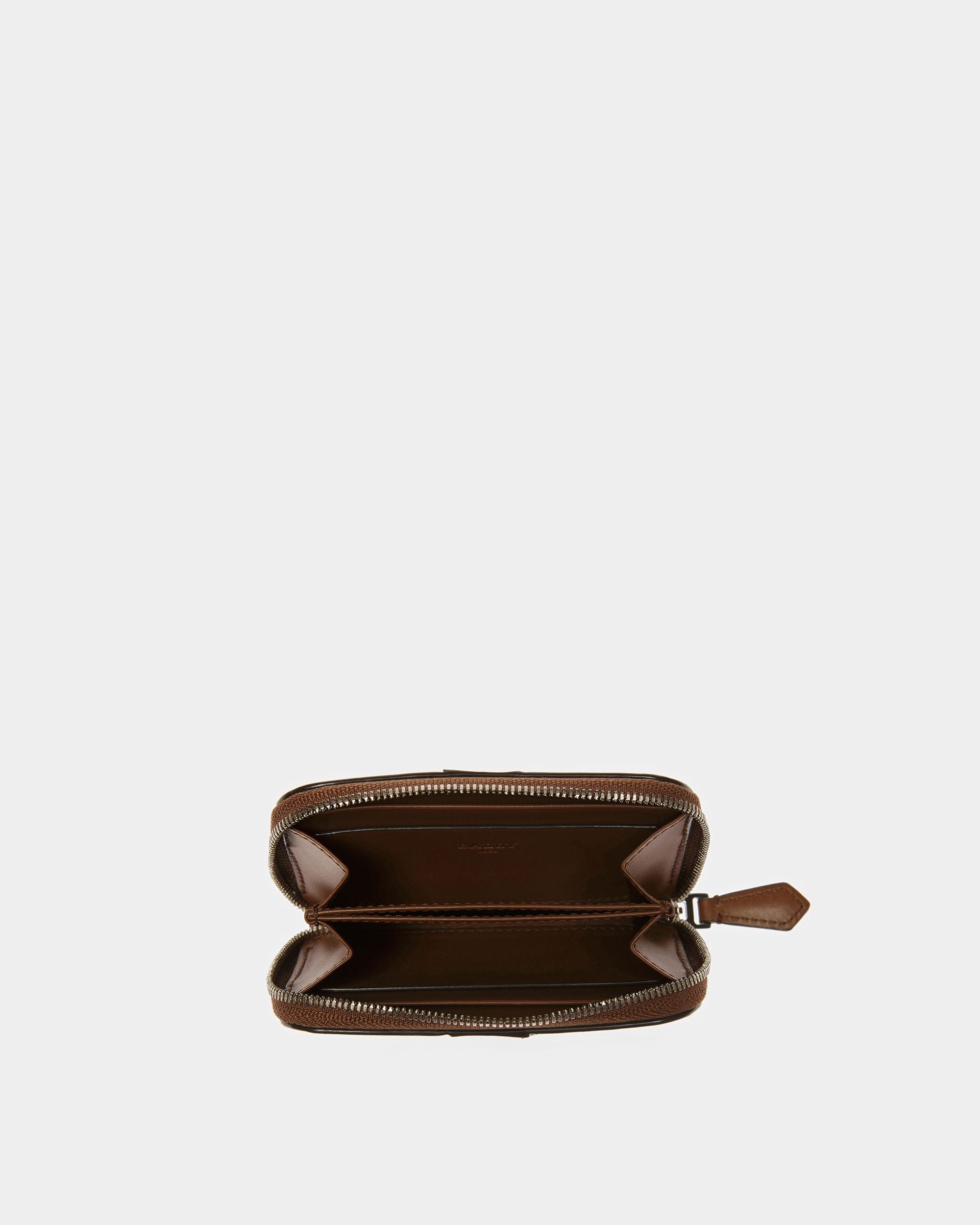 Bally Global - Angye Cartera De Piel En Marrón - Marrón