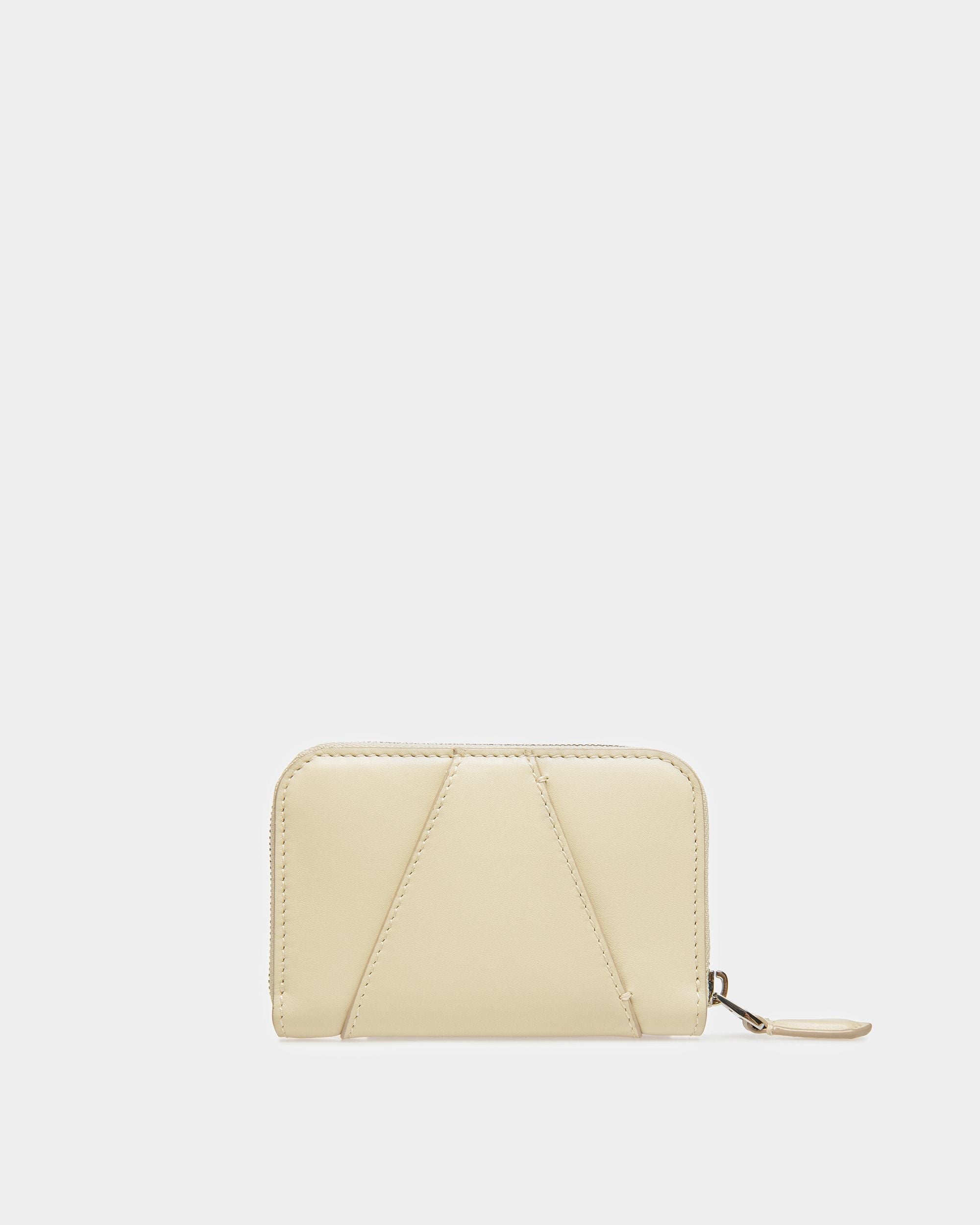 Bally Global - Angye Cartera De Piel Color Fósil - Beige