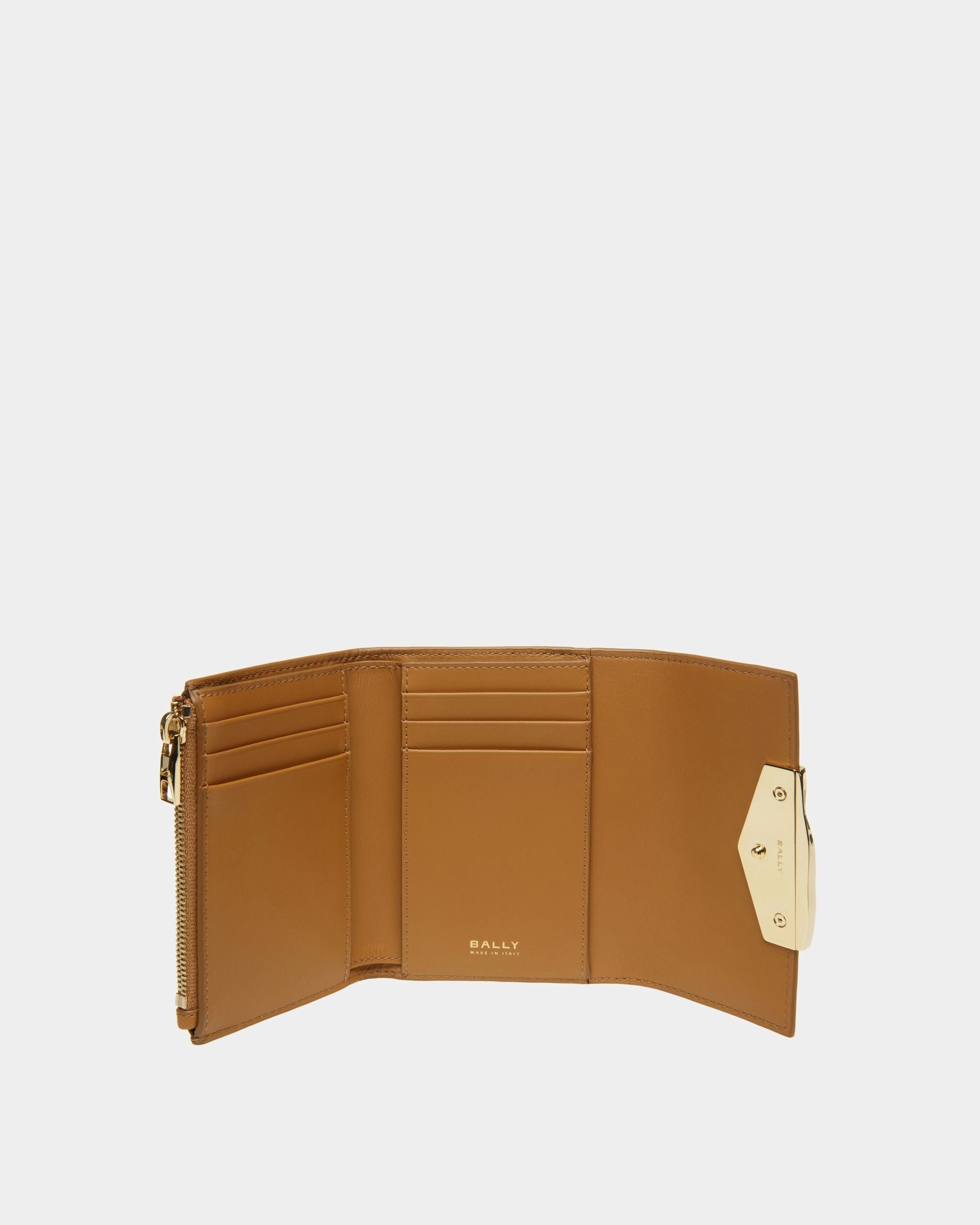 Bally Global - Baroque Wallet In Desert Leather - Marrón
