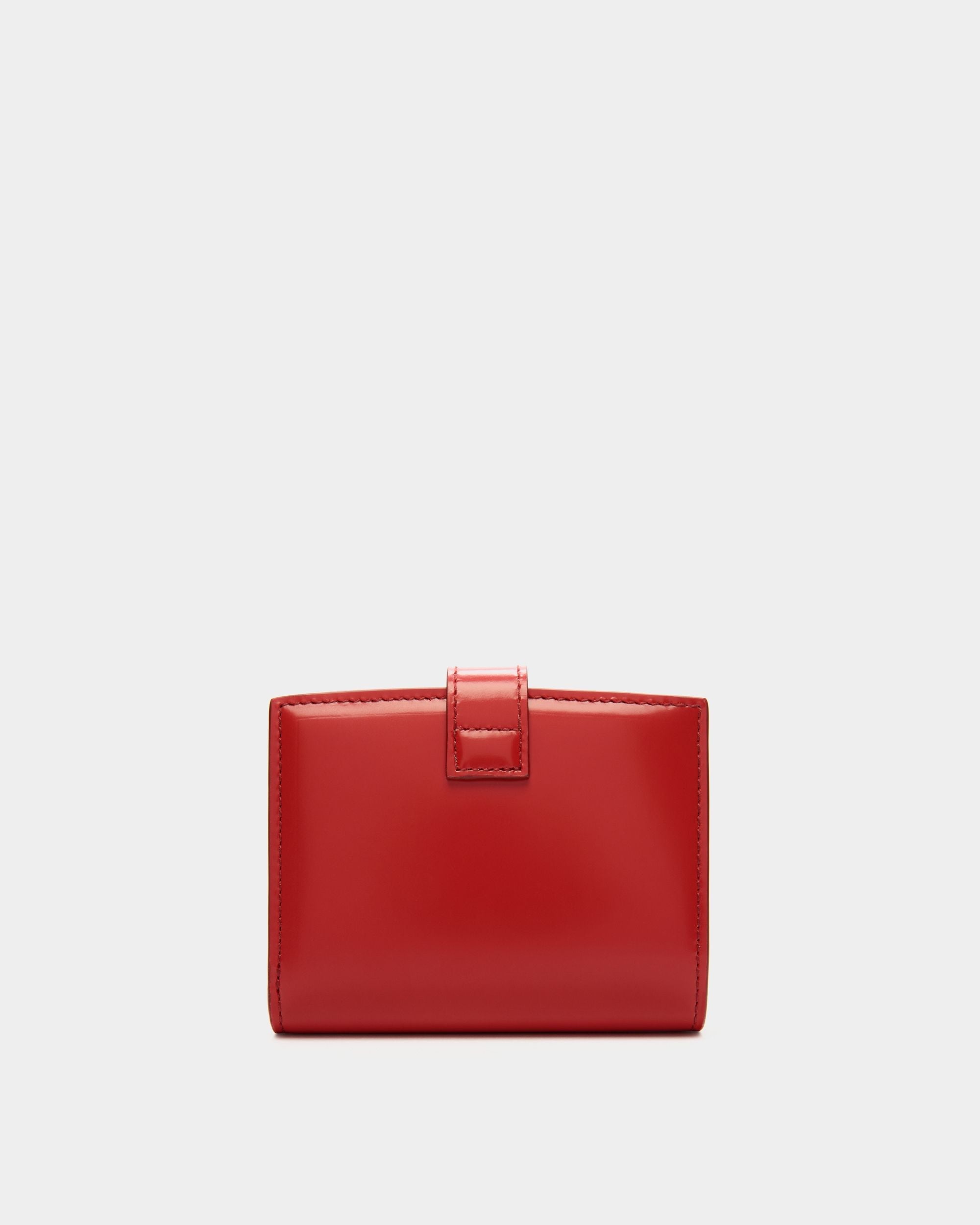 Bally Global - Ollam Bifold Wallet in Red Leather - Red