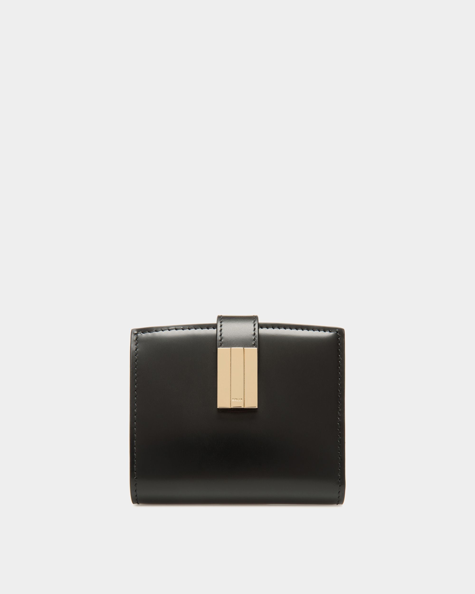 Bally Global - Cartera Ollam De Piel Cepillada Negra - Negro