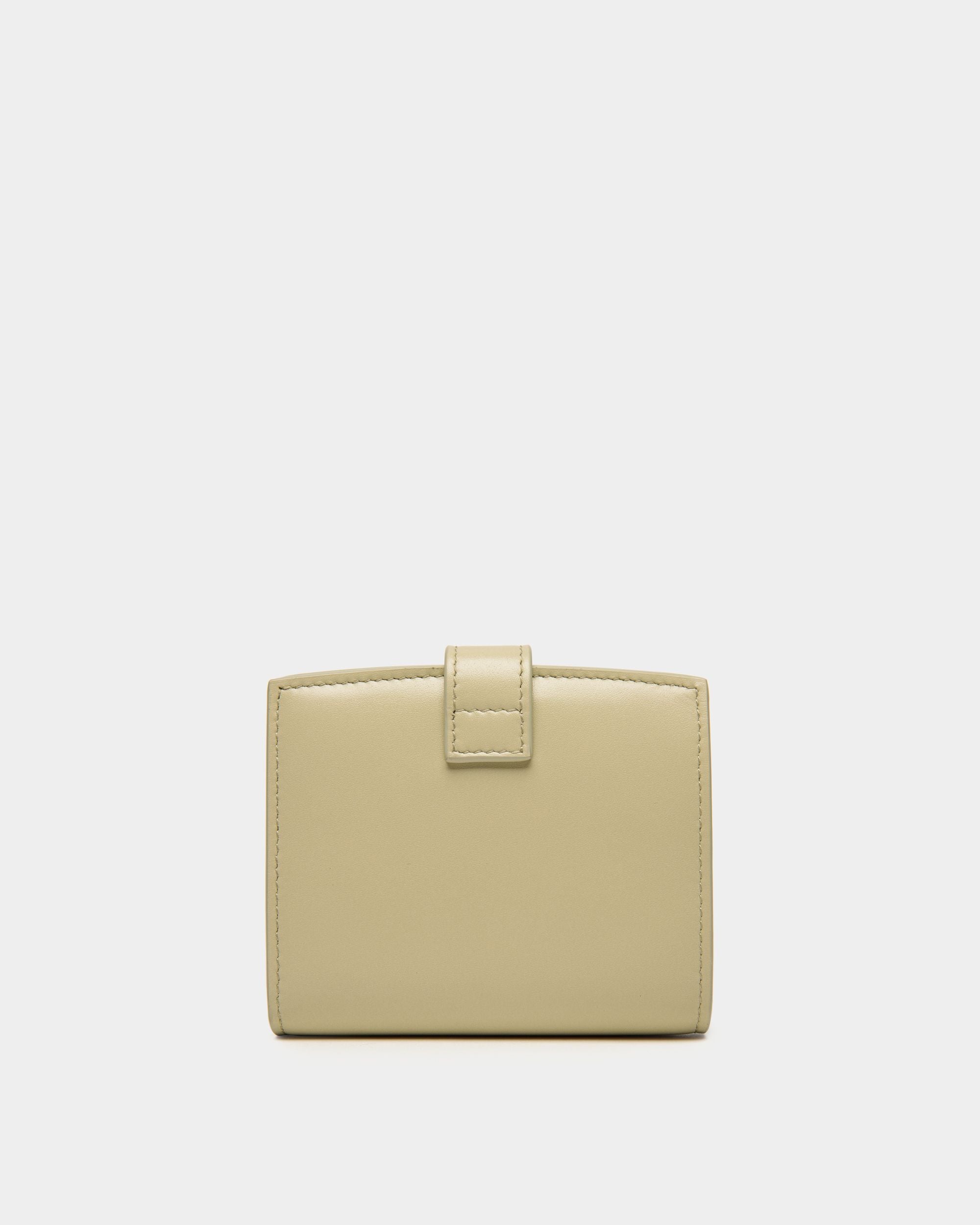 Bally Global - Cartera Ollam De Piel Light Green - Verde