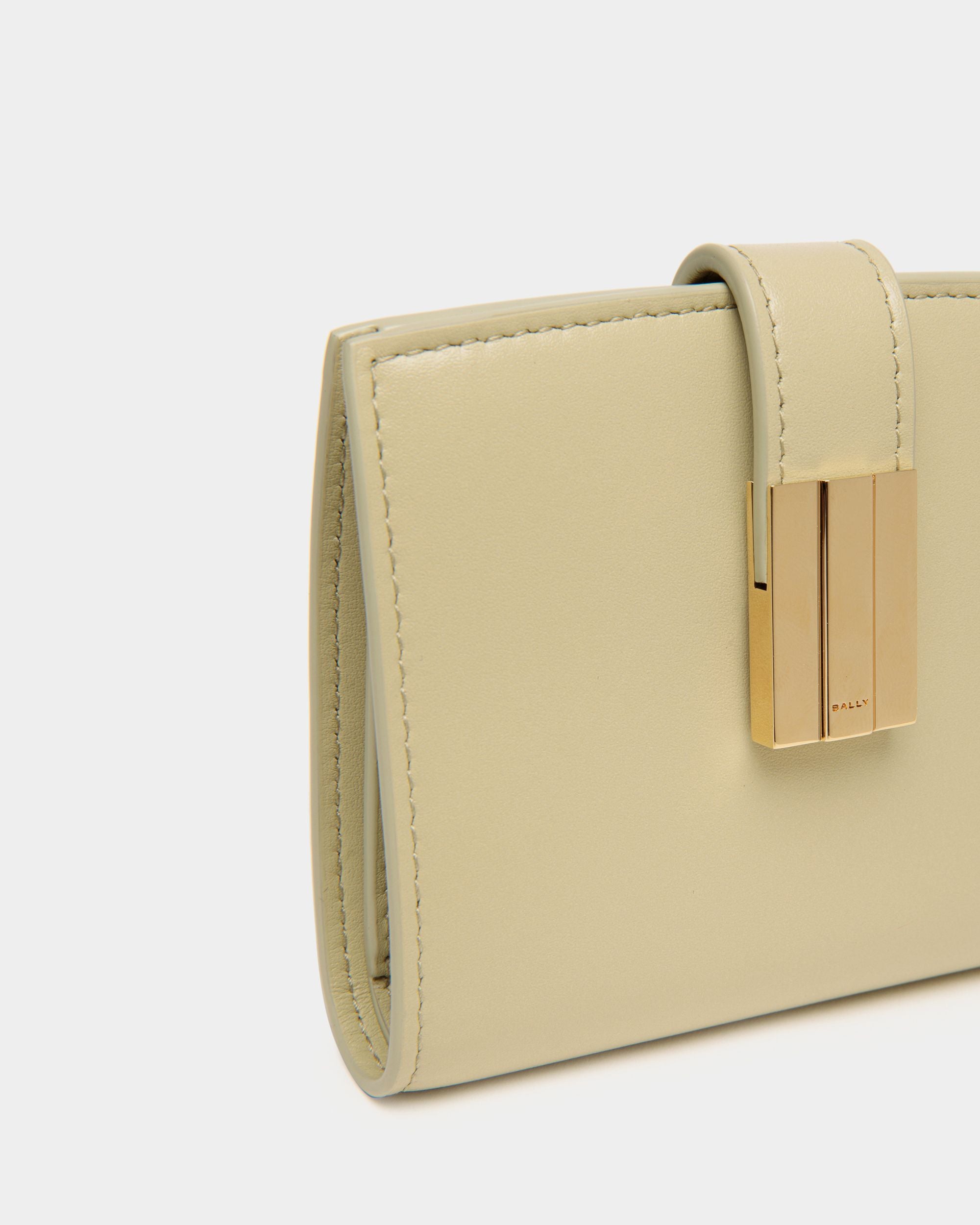 Bally Global - Cartera Ollam De Piel Light Green - Verde