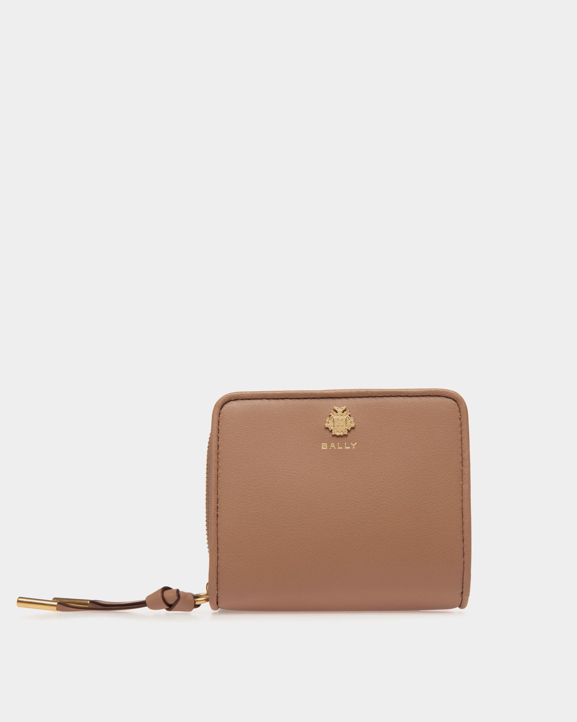 Bally Global - Portefeuille Bally Essential En Cuir Praline Beige - Beige