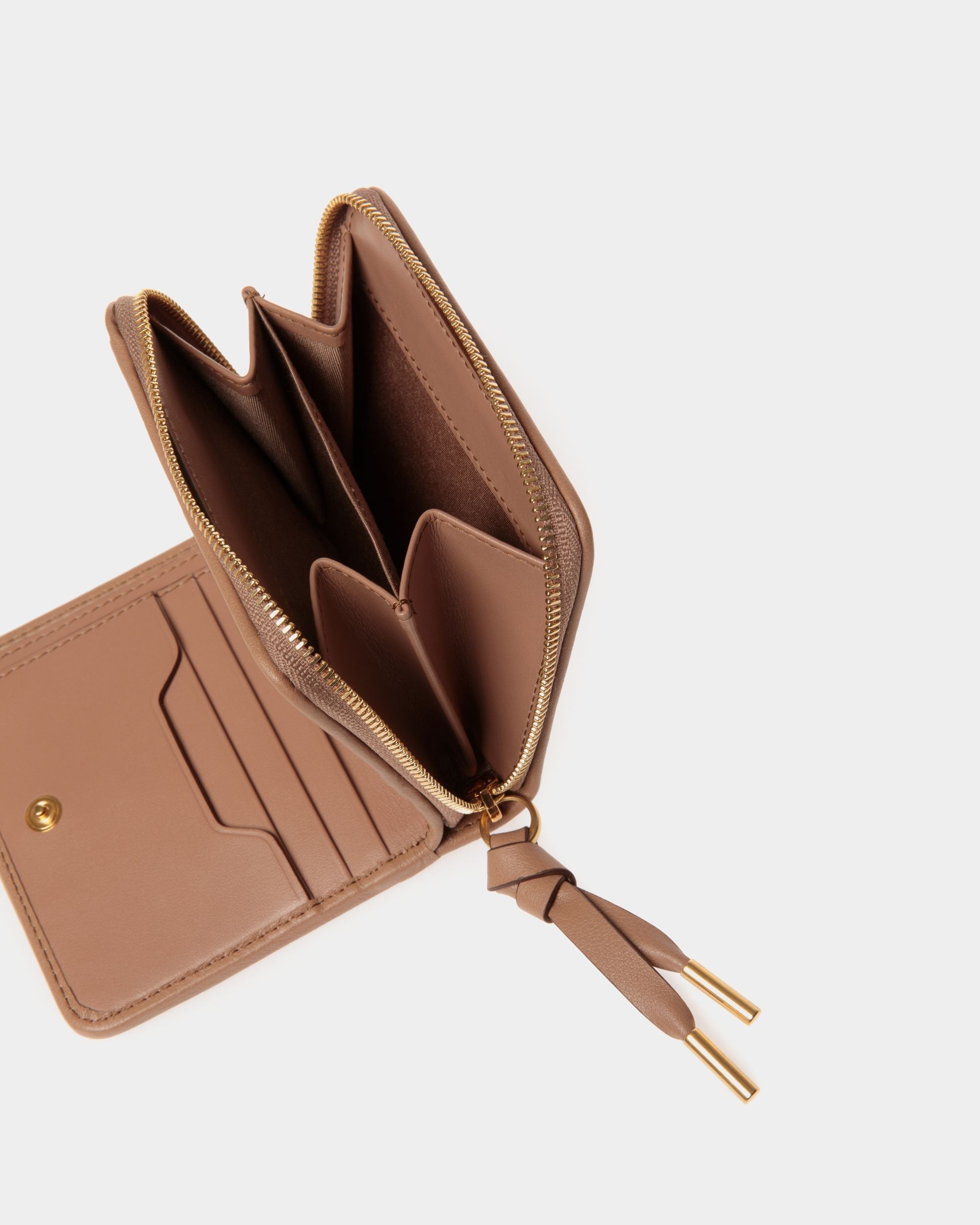 Bally Global - Portefeuille Bally Essential En Cuir Praline Beige - Beige